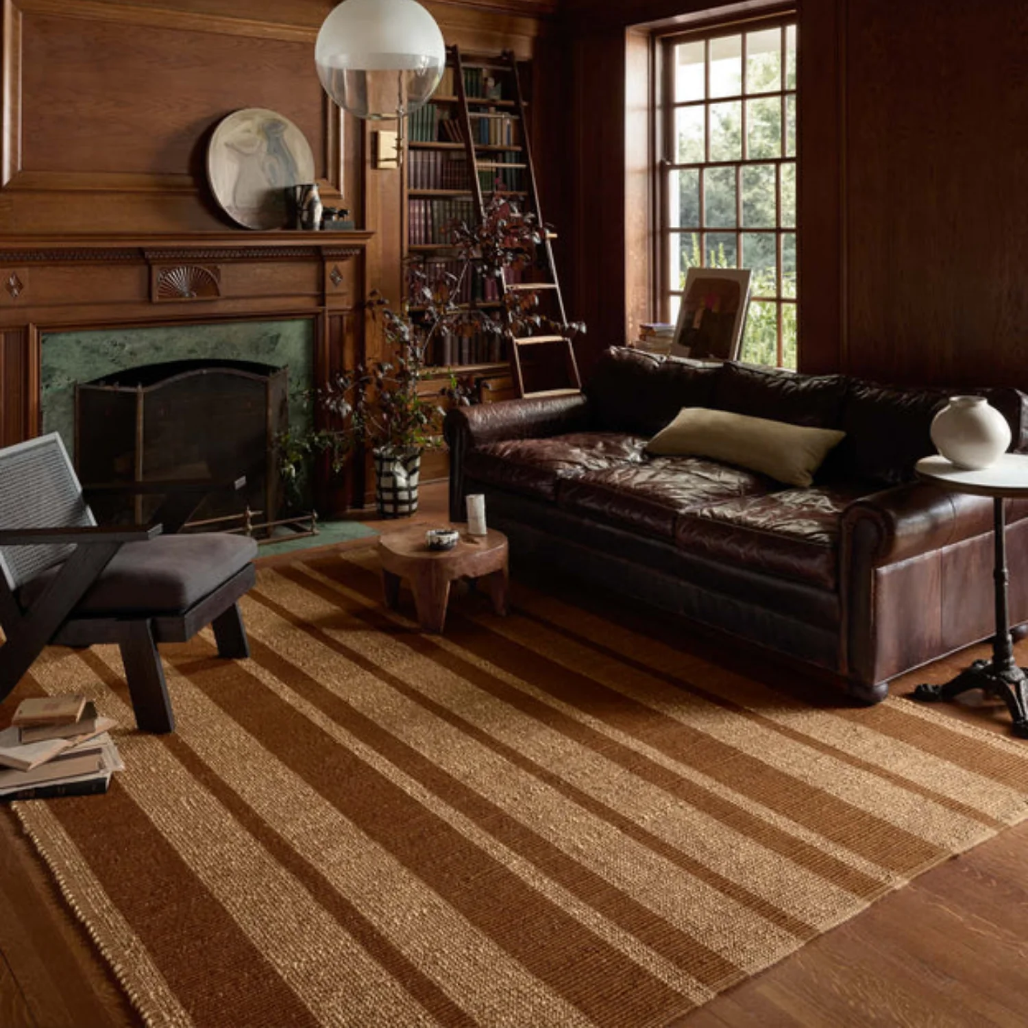 Leanne Ford x Loloi Weatherstaff Cinnamon/Natural Jute Rug - Image 2