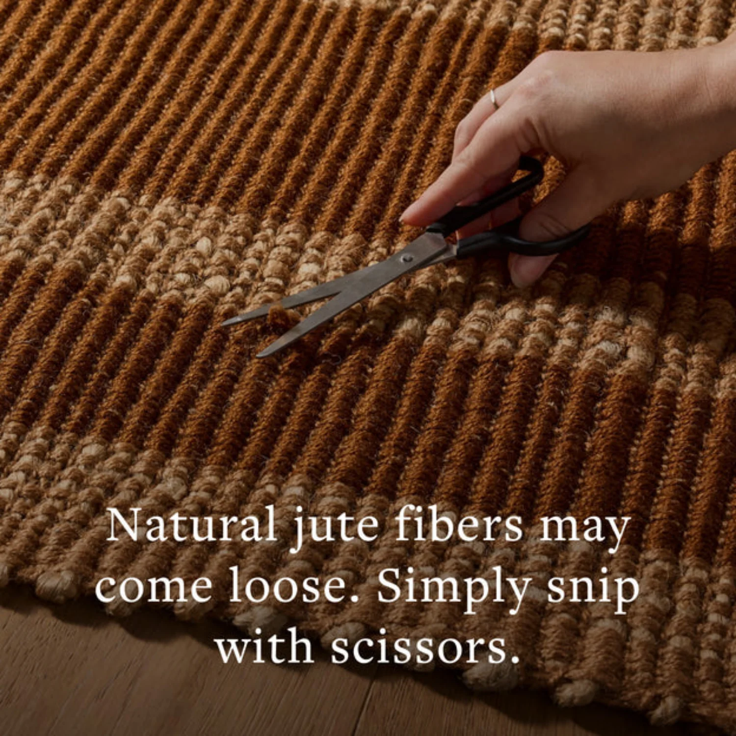 Leanne Ford x Loloi Weatherstaff Cinnamon/Natural Jute Rug - Image 8