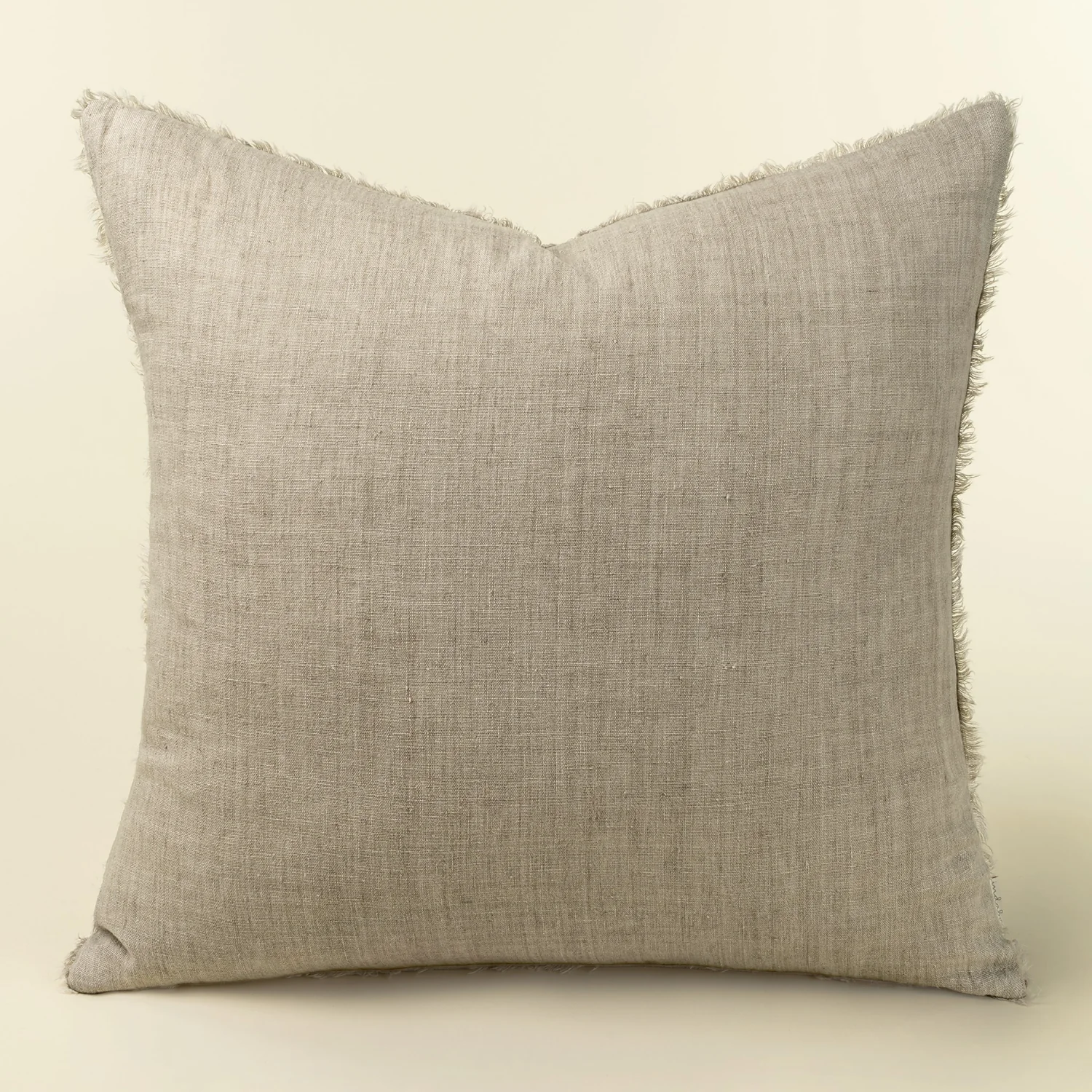 Cambri Oat Linen Pillow - Image 3