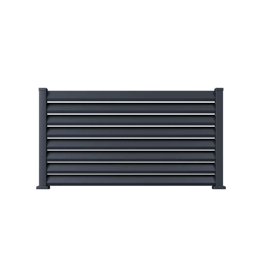 Linear Outdoor 6'x3' Privacy Screen - Anthracite - Image 2