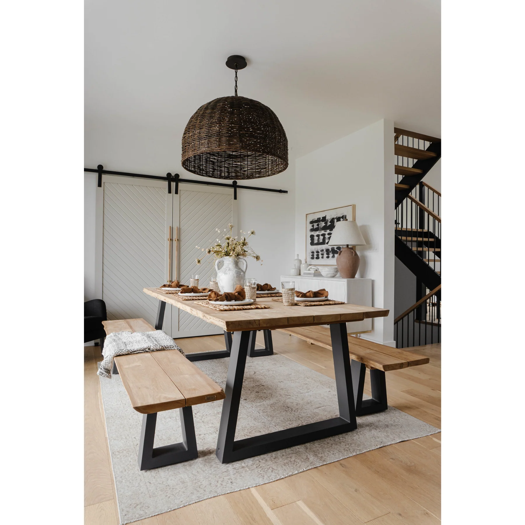 Live Edge 3pc Dining Set - Image 6