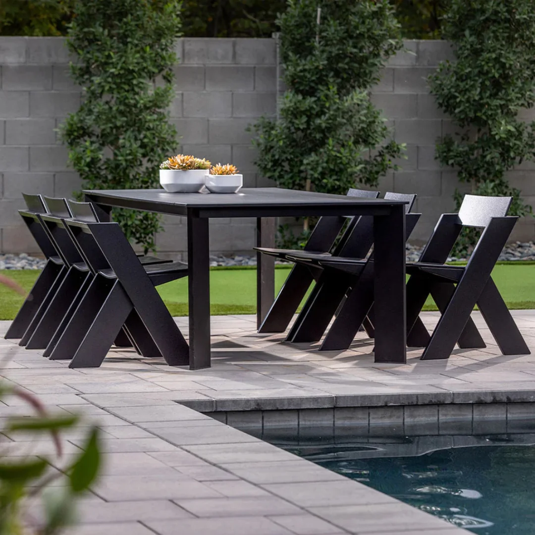 Loll Here/There Rectangle Dining Table - Image 5