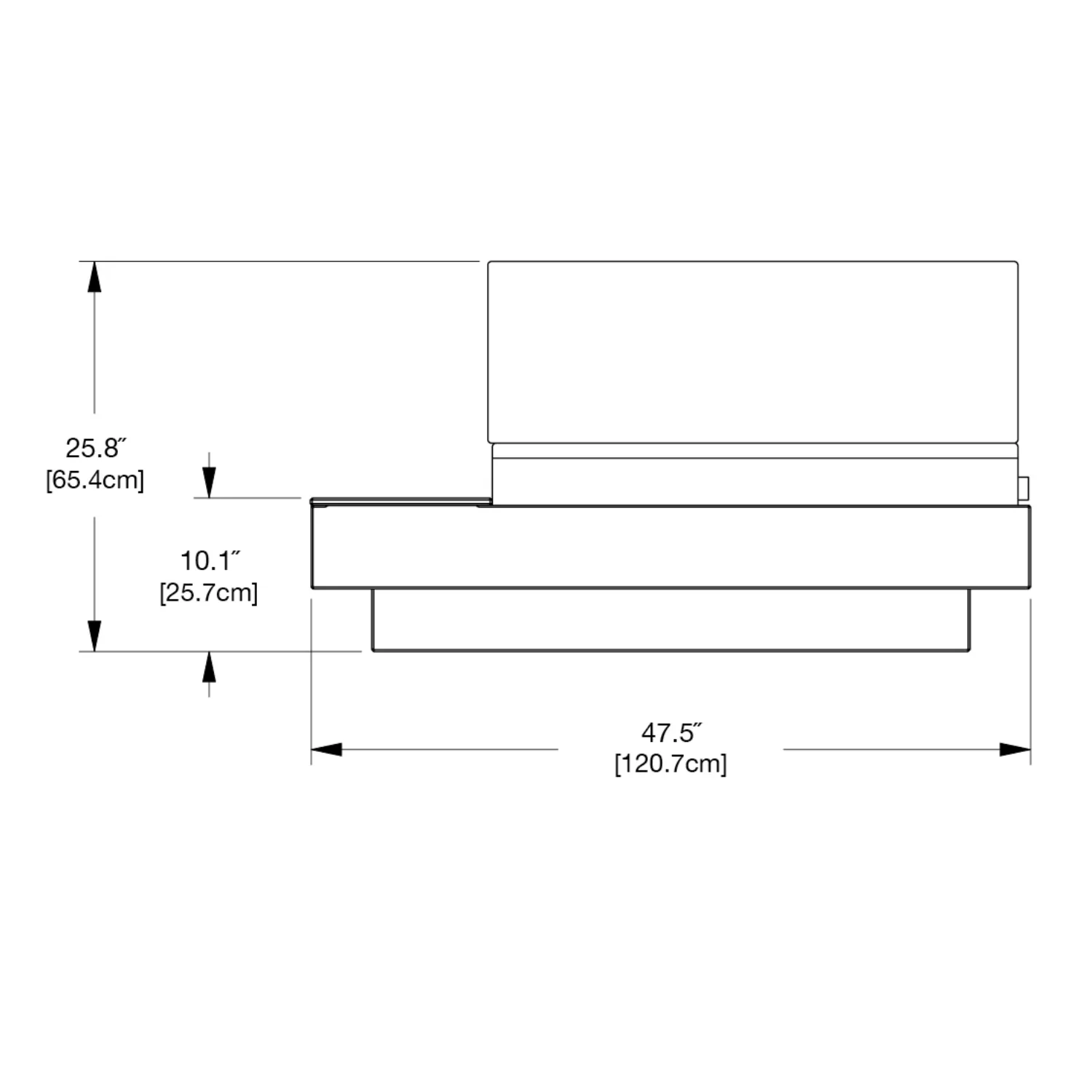 Loll Platform One Lounge Unit w/ Table - Image 6