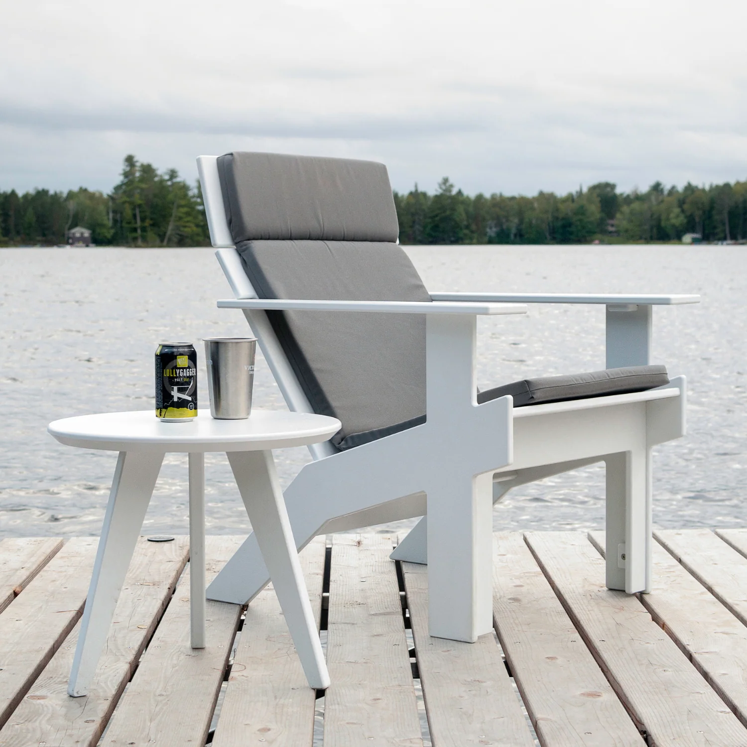 Loll Satellite 18" Round End Table - Image 11