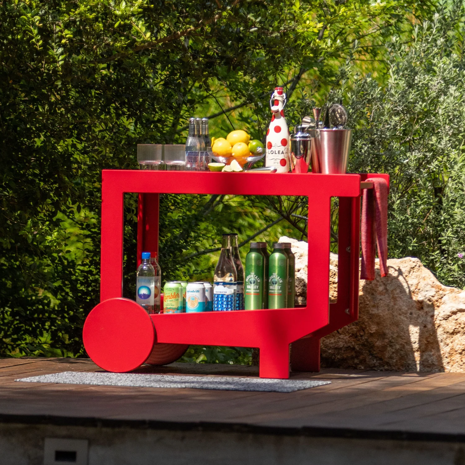 Loll Lollygagger Bar Cart - Image 8