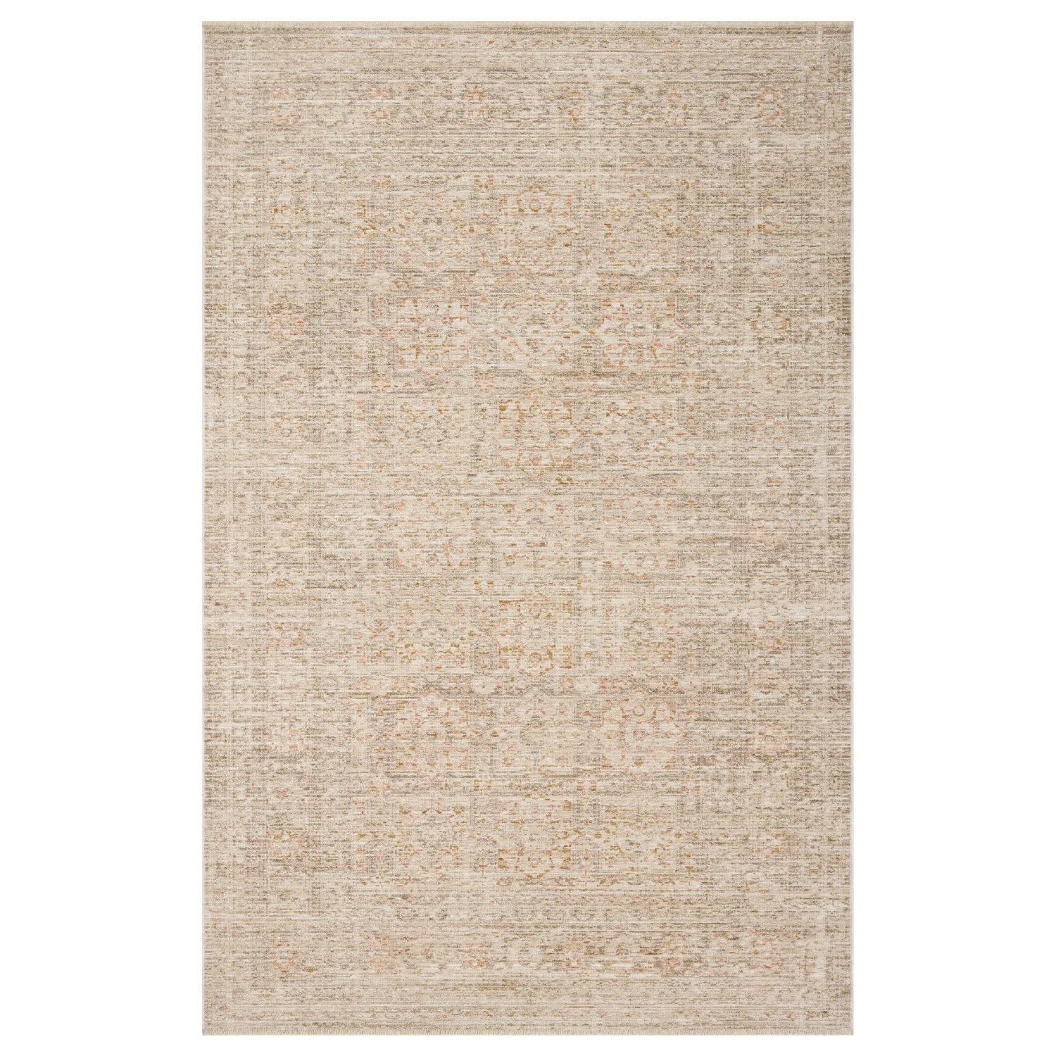 Loloi Elora Natural/ Terracotta Rug
