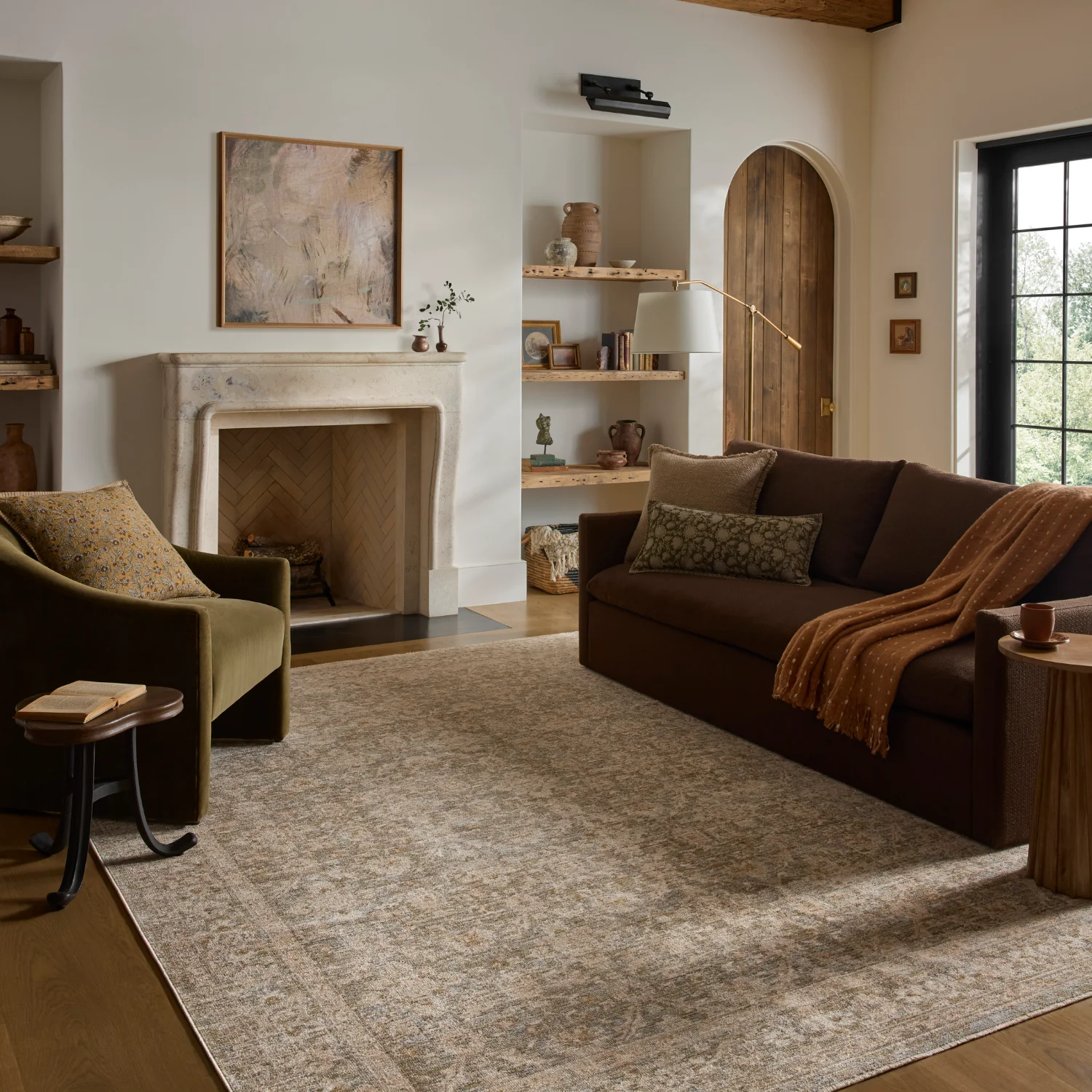 Loloi Elora Sky/ Terracotta Rug - Image 3