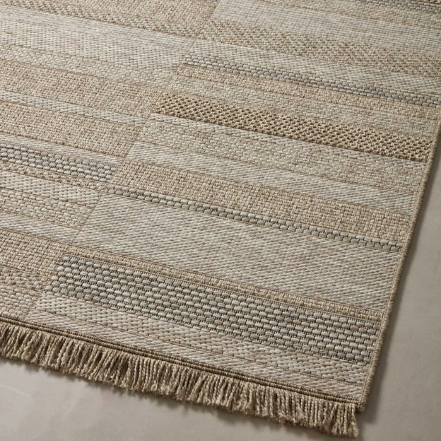 Loloi II Dawn-03 Natural Outdoor Rug - Image 5
