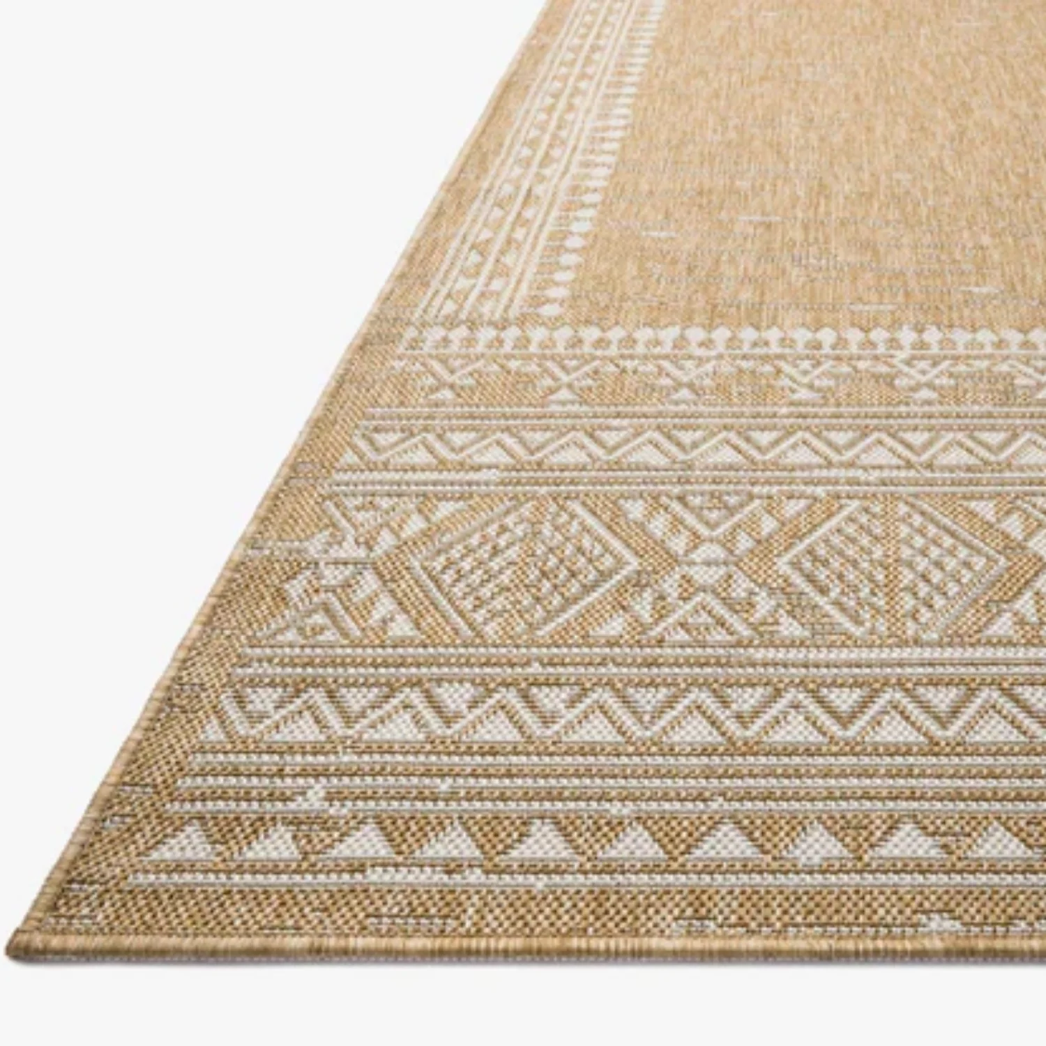 Loloi II Easton Ivory/Wheat Outdoor Rug - Image 7