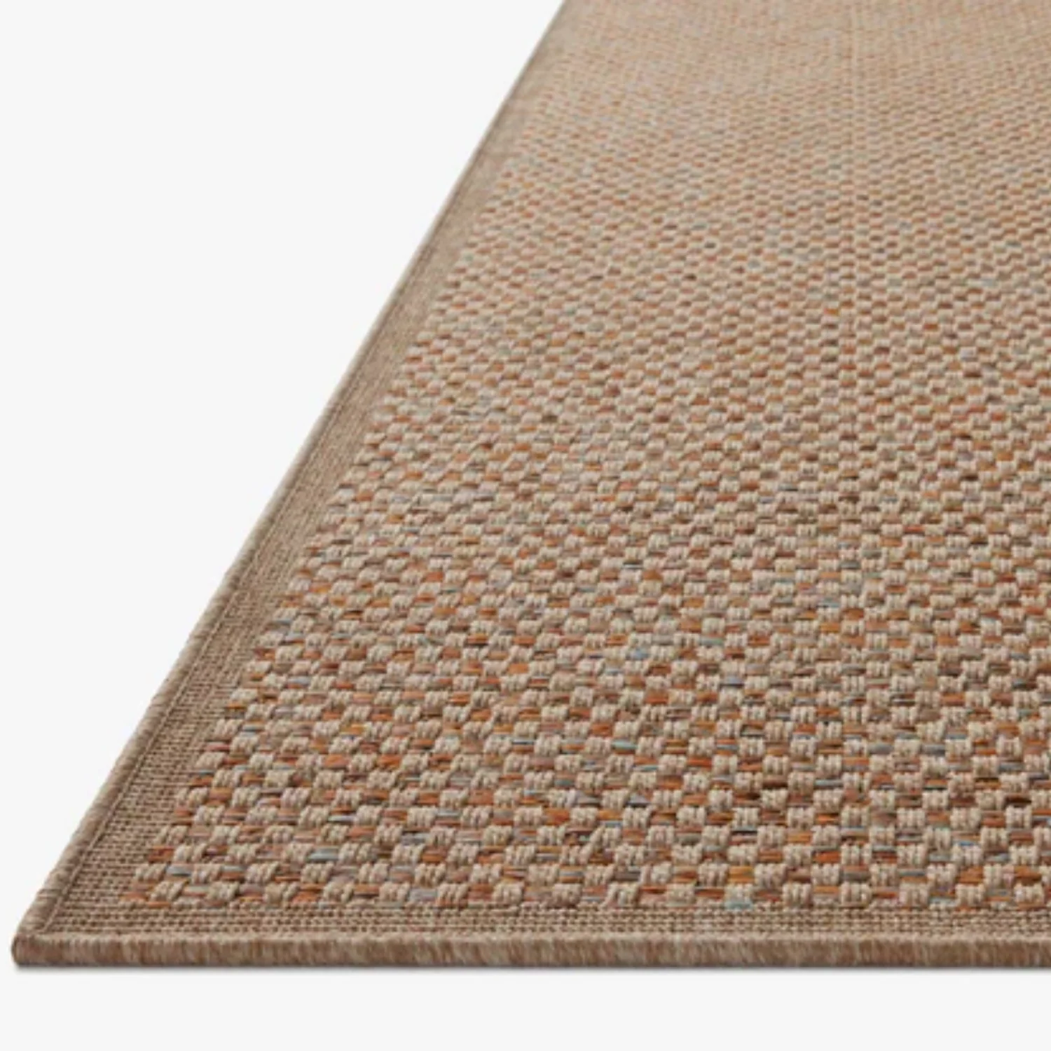 Loloi II Merrick Oatmeal/Sunrise Outdoor Rug - Image 6