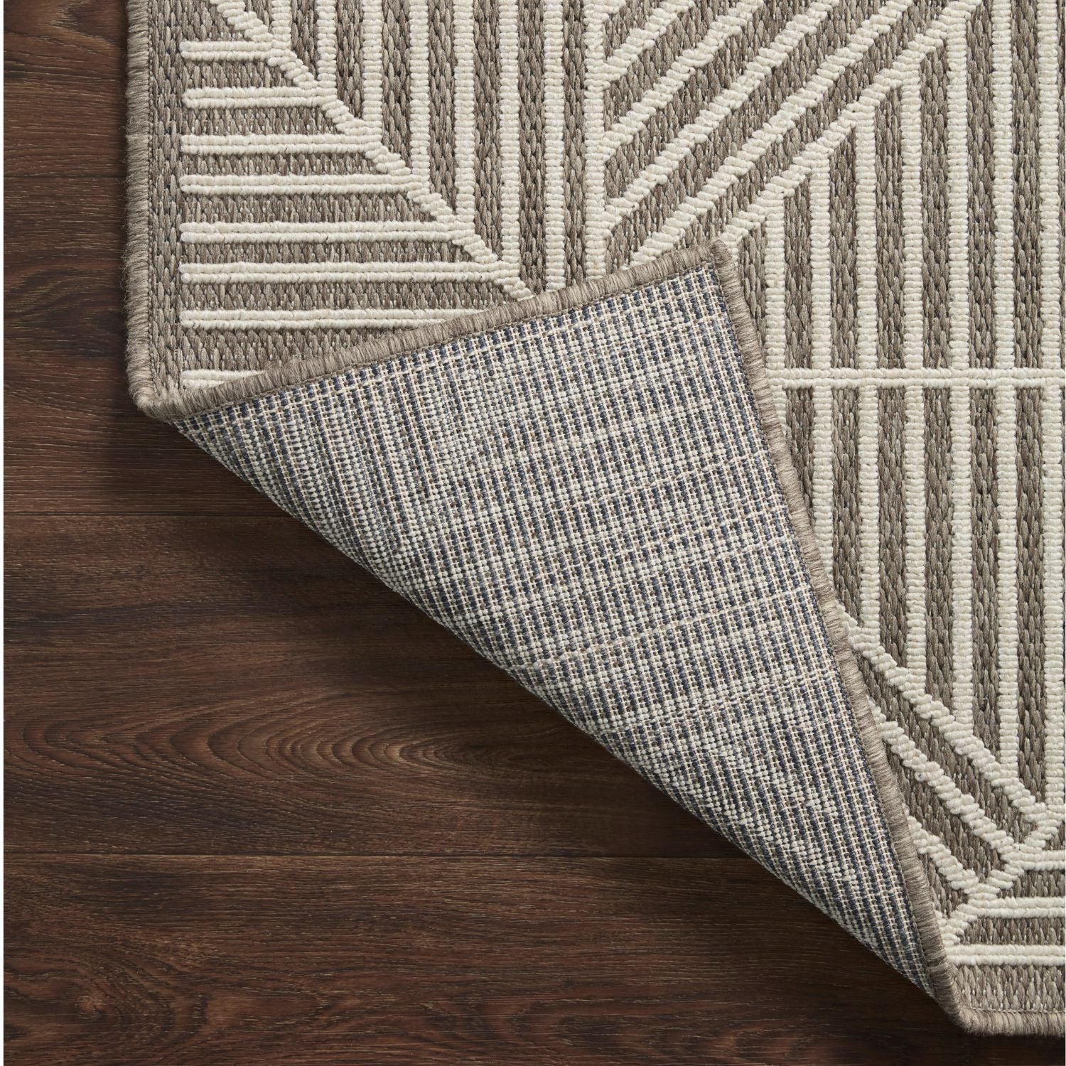 Loloi Rainier Ivory/Natural Outdoor Rug - Image 4