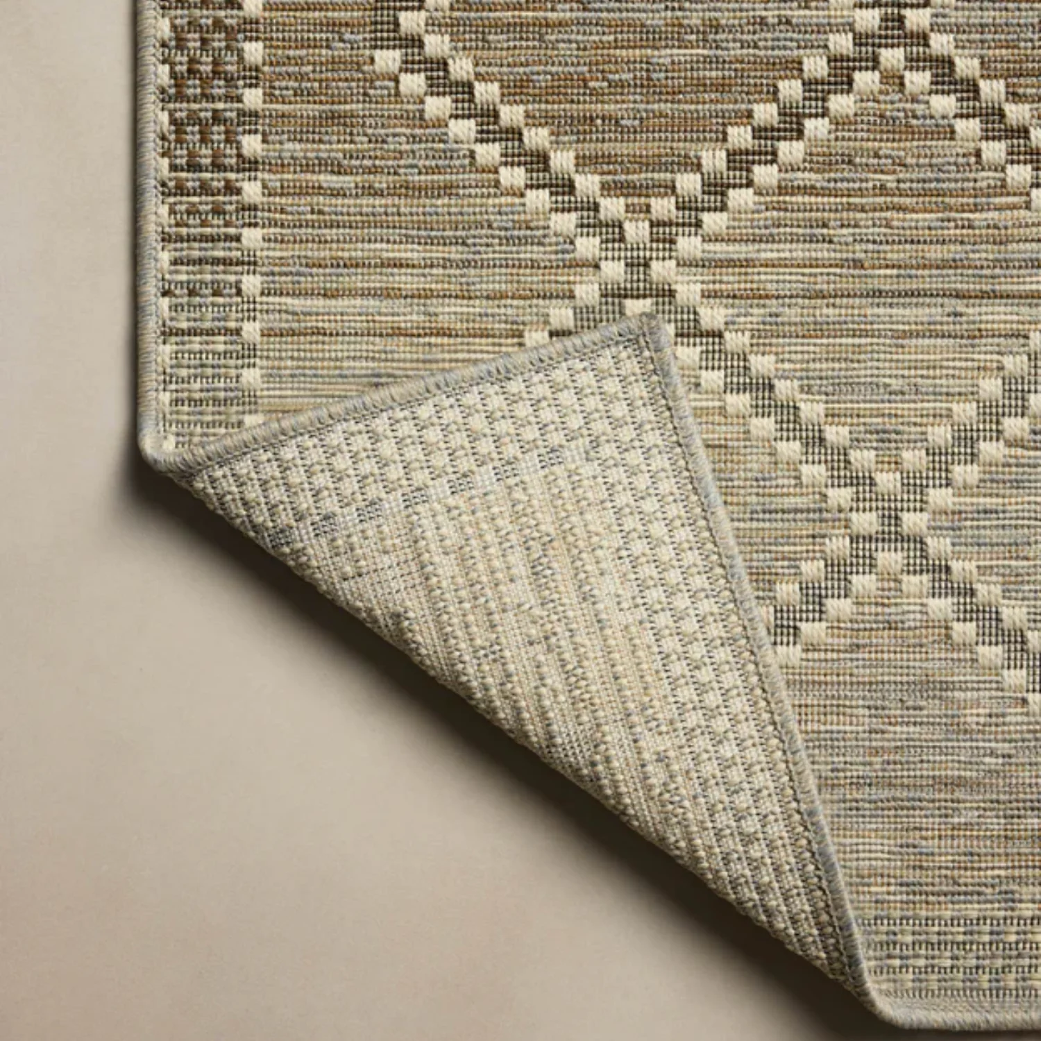 Loloi Saylor Stone/Ivory Outdoor Rug - Image 4