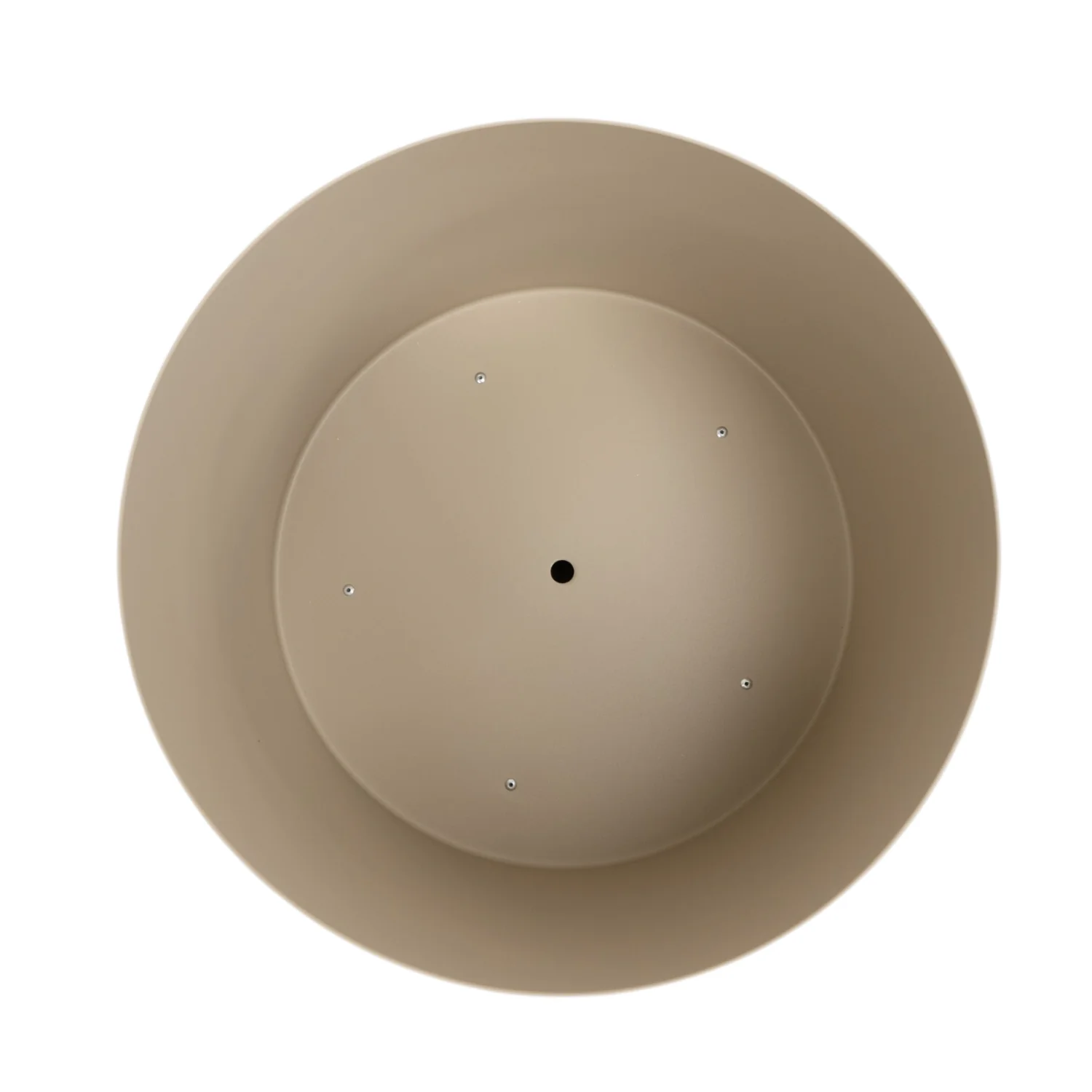 Lotus Metal Planter - Taupe - Image 5