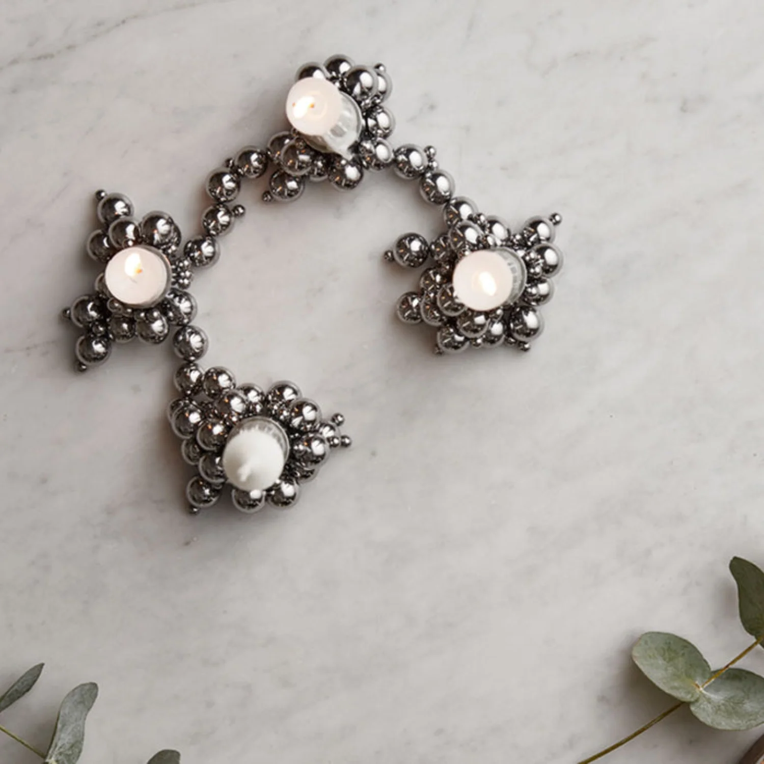 Magnetic Chrome Candle Holder - Image 7