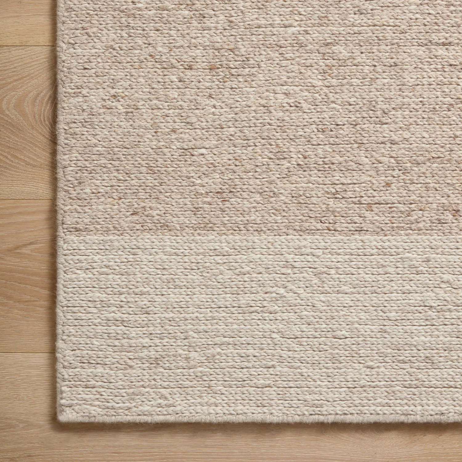 Magnolia Home x Loloi Ashby Oatmeal/Natural Wool Rug - Image 2