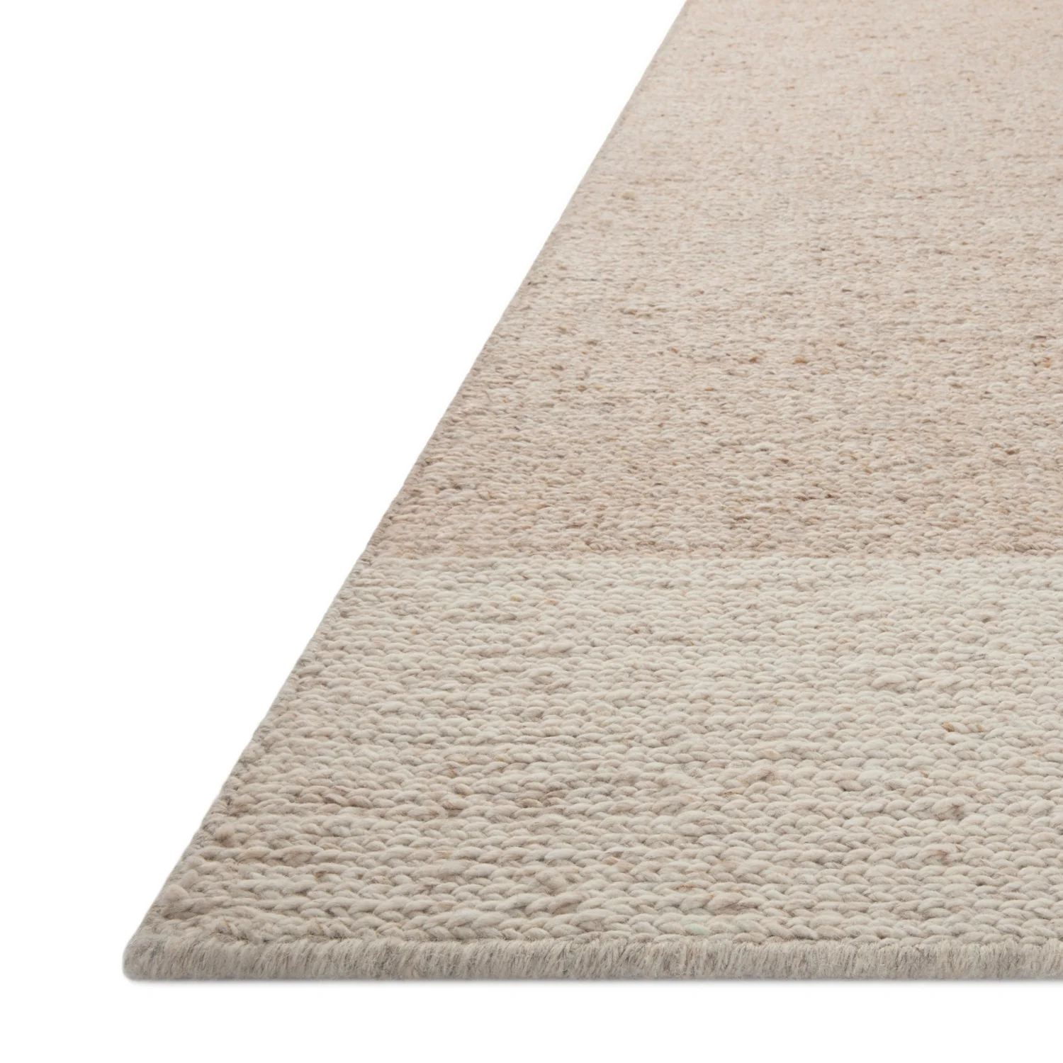 Magnolia Home x Loloi Ashby Oatmeal/Natural Wool Rug - Image 3