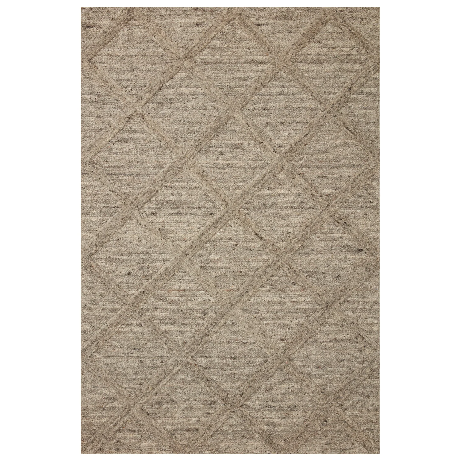 Magnolia Home x Loloi Hunter Dove Wool Rug