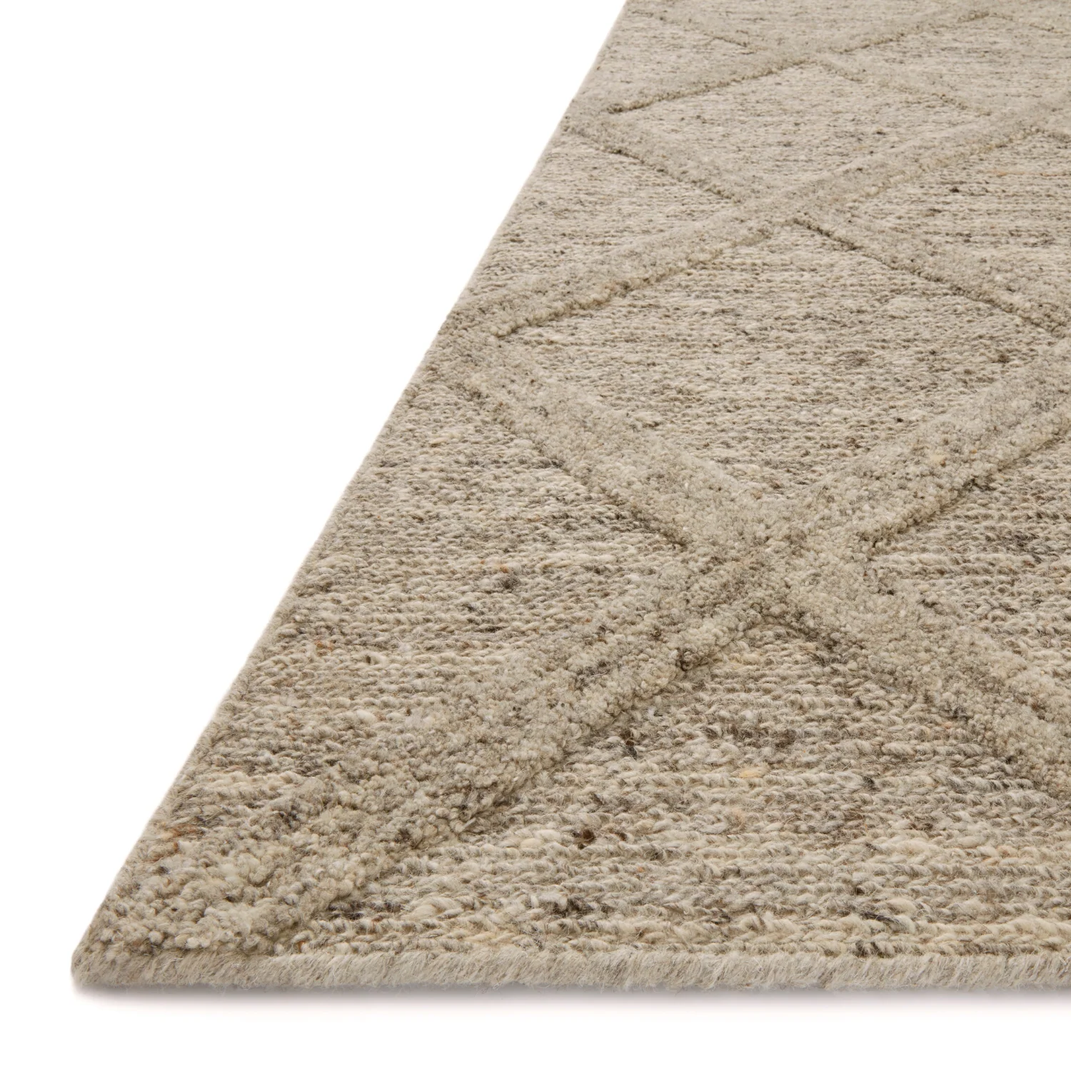 Magnolia Home x Loloi Hunter Dove Wool Rug - Image 3