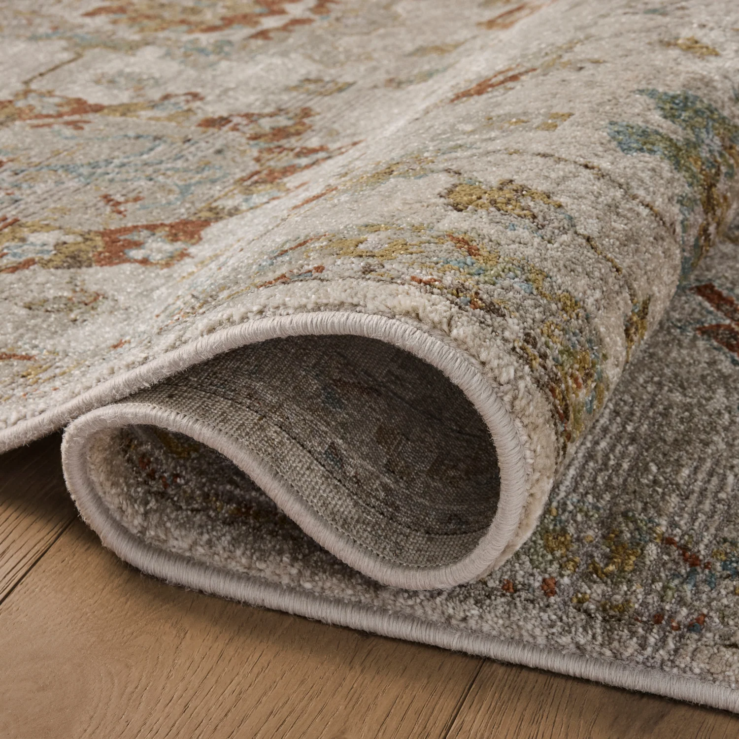 Magnolia Home x Loloi Mona Oatmeal/Multi - Image 4