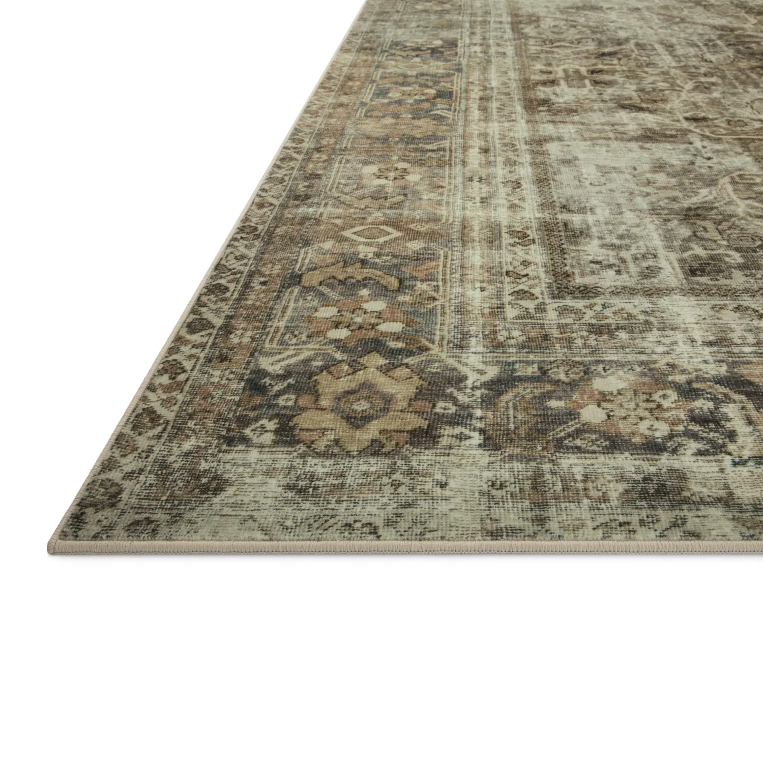 Magnolia Home x Loloi Sinclair Pebble/Taupe Washable Rug - Image 10