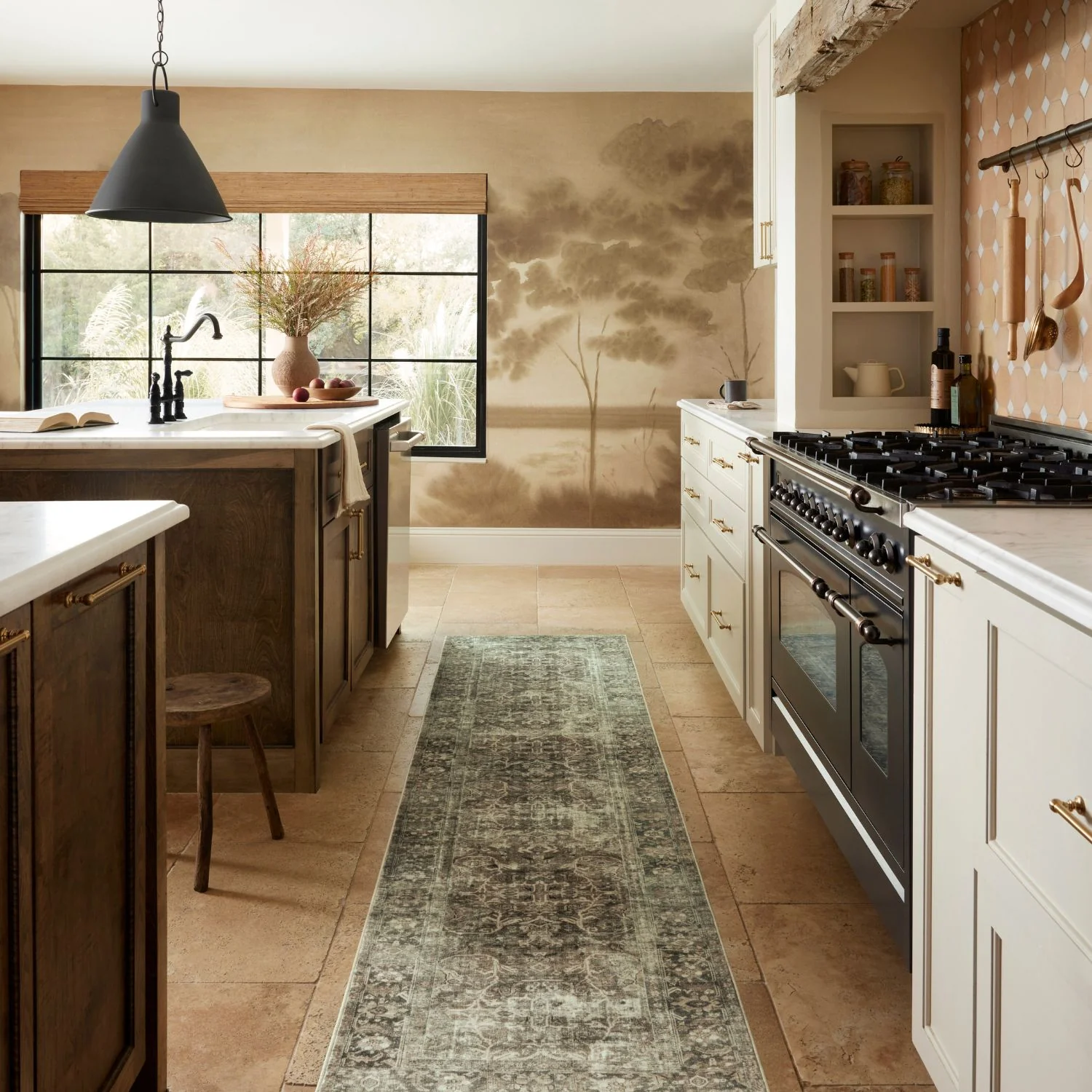 Magnolia Home x Loloi Sinclair Pebble/Taupe Washable Rug - Image 9
