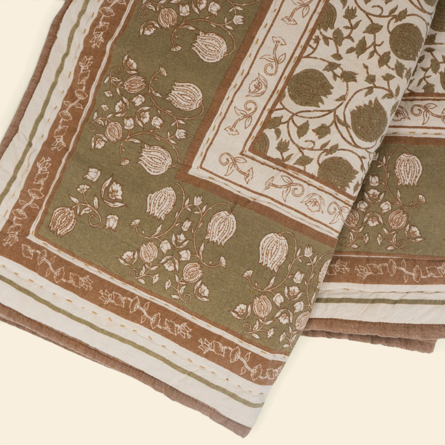 Maison Jardin Verdant Garden Quilted Throw - Image 2