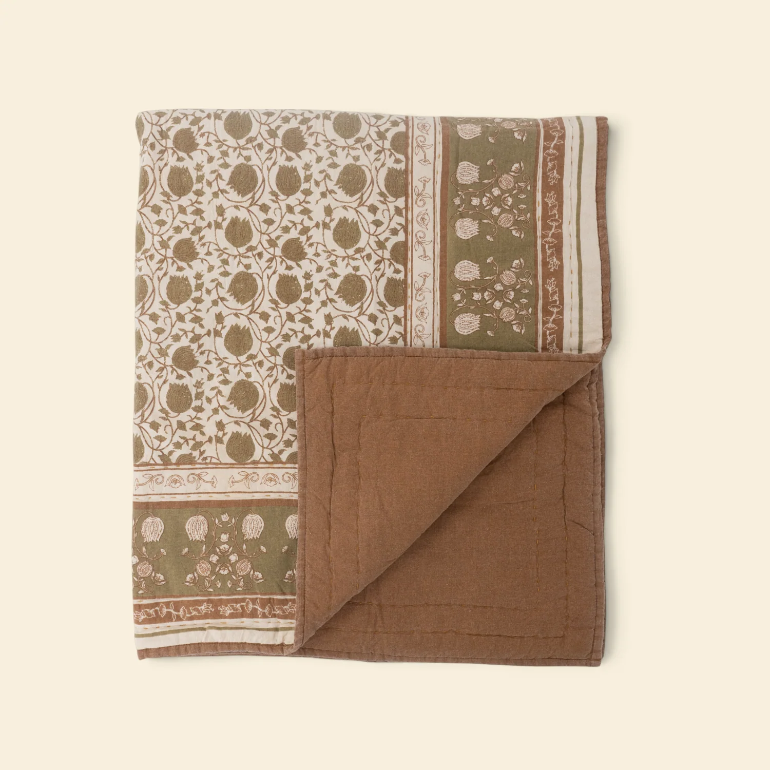 Maison Jardin Verdant Garden Quilted Throw - Image 3