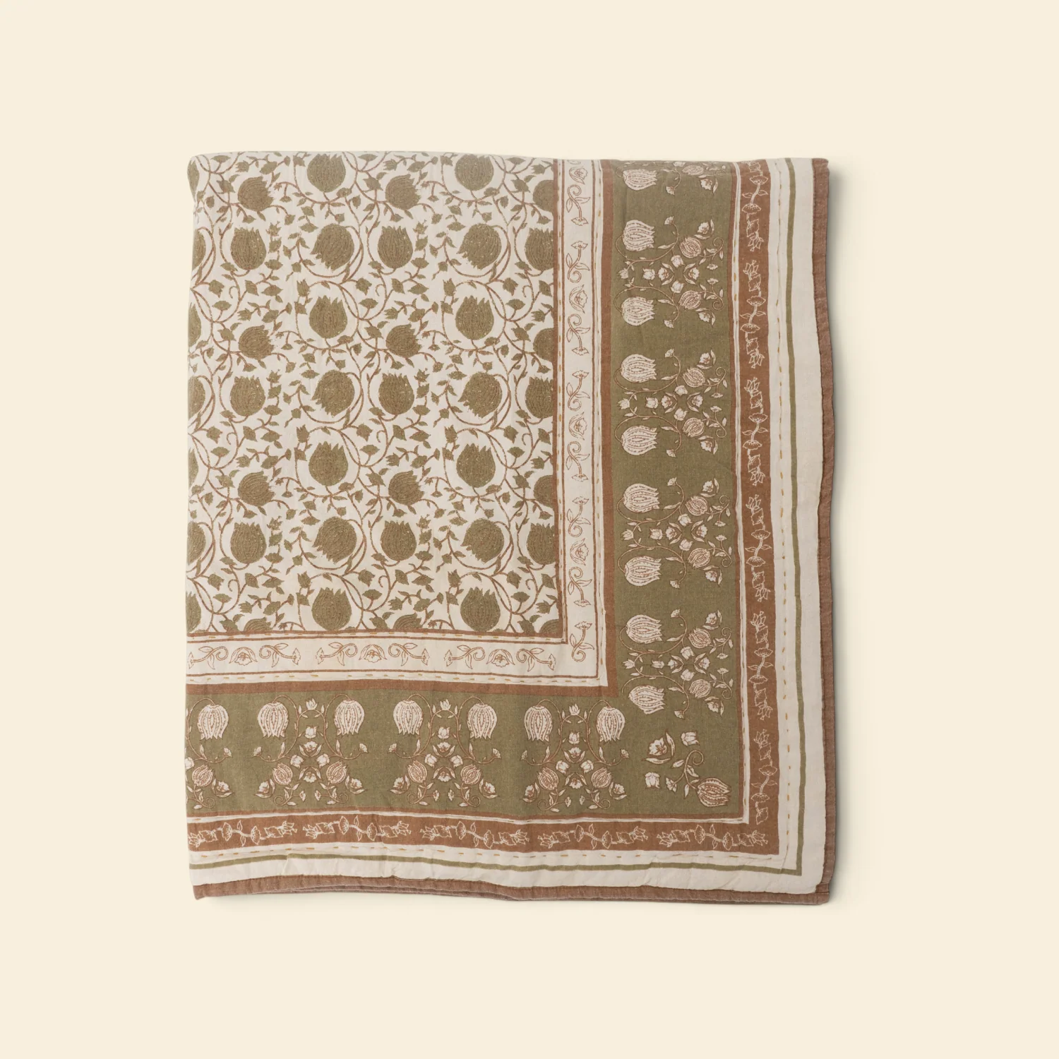 Maison Jardin Verdant Garden Quilted Throw - Image 4