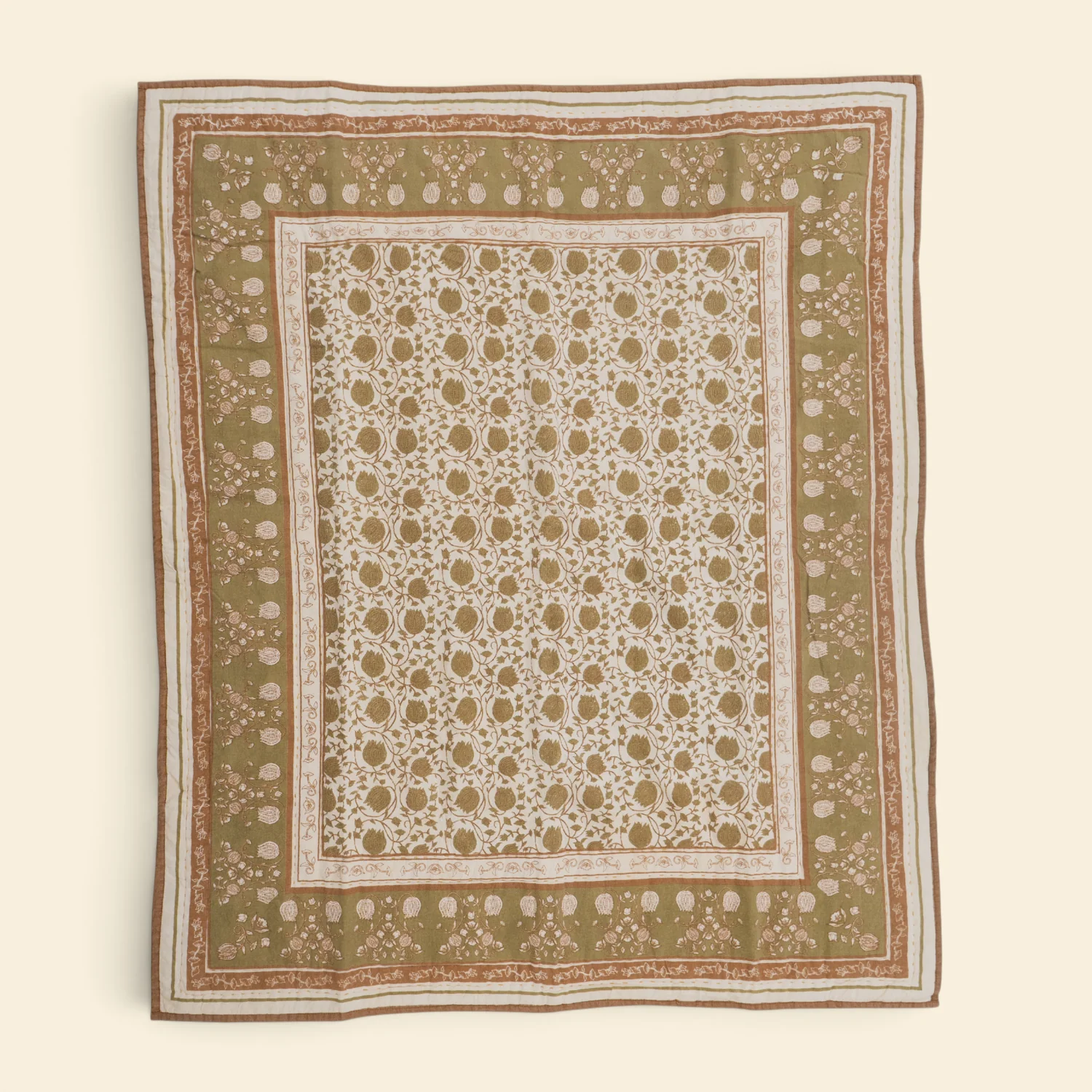 Maison Jardin Verdant Garden Quilted Throw - Image 5