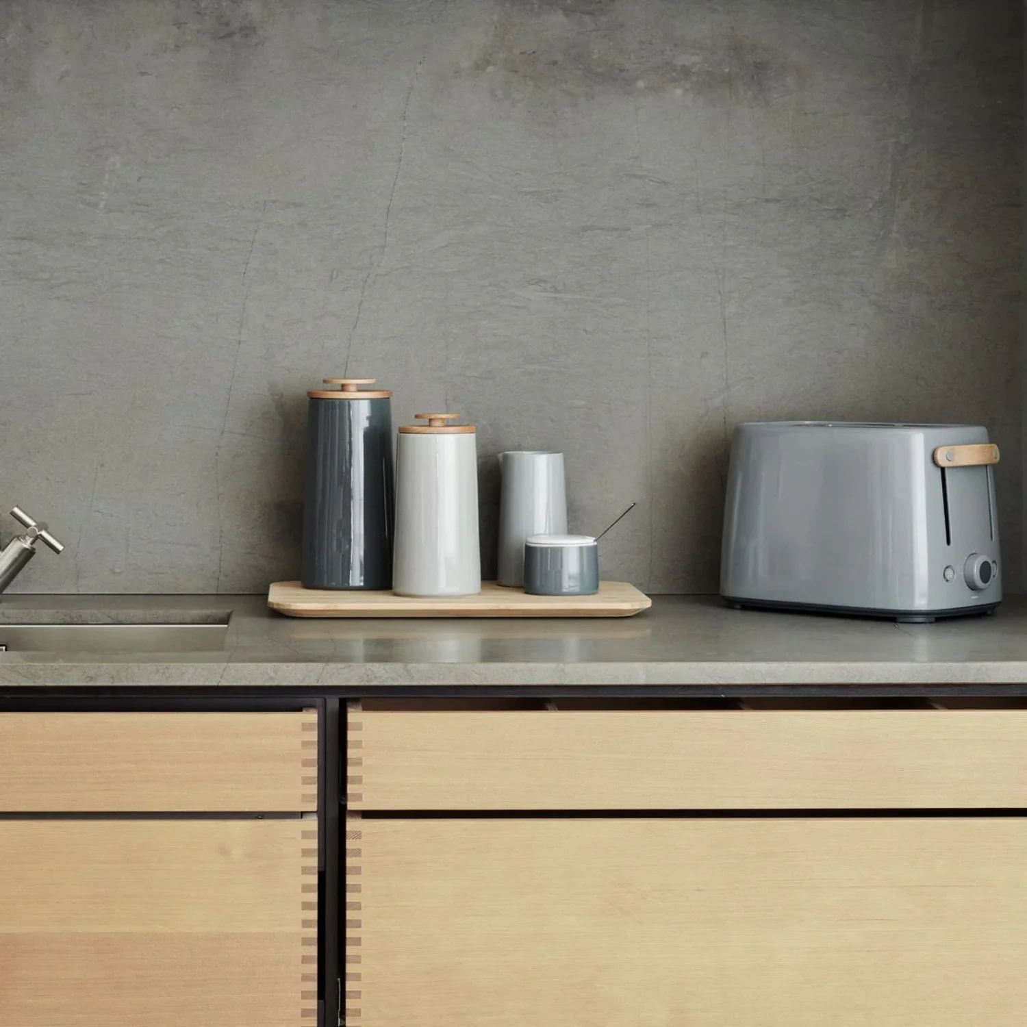 Nordic 2-Slice Grey Toaster - Image 5