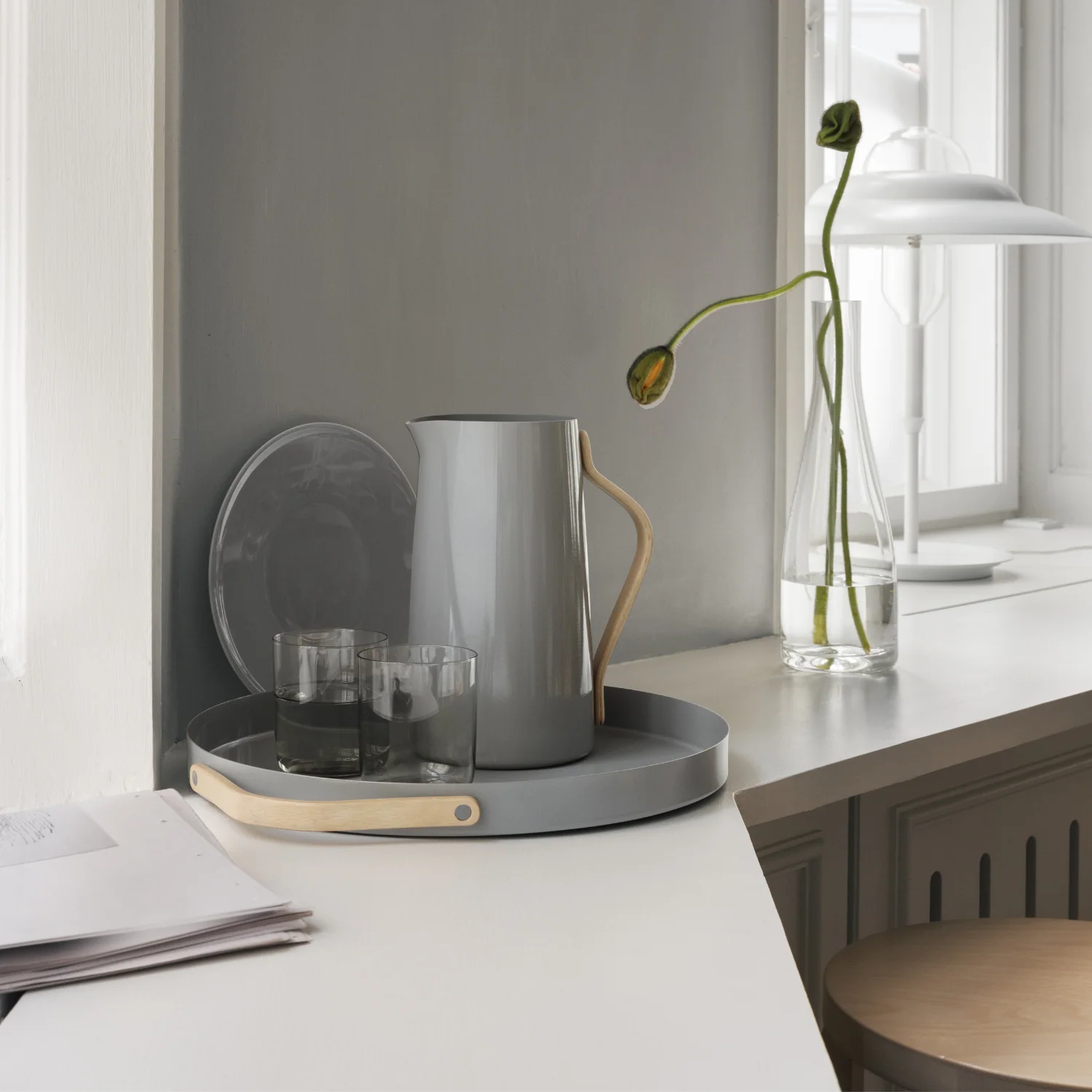 Nordic Grey Serving Tray - Image 2