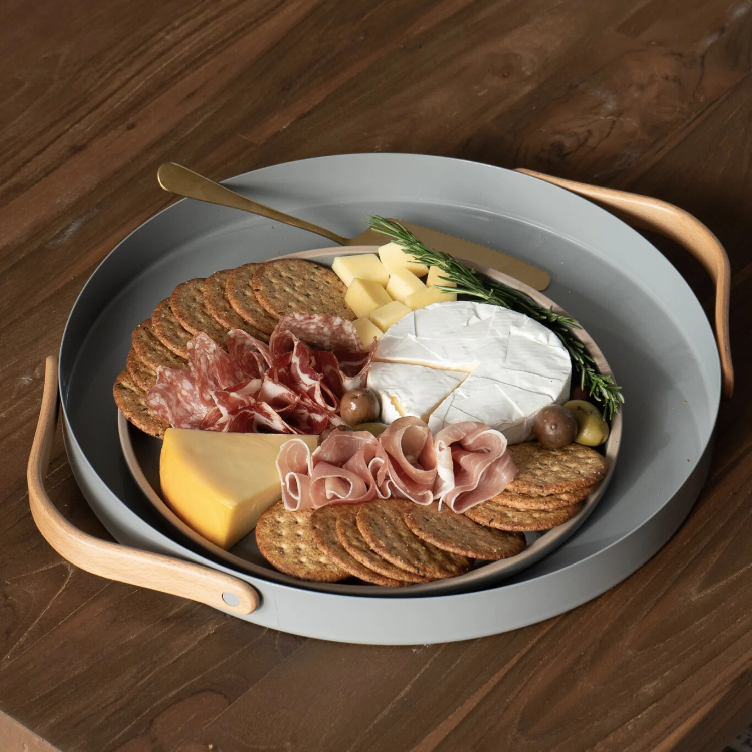 Nordic Grey Serving Tray - Image 3