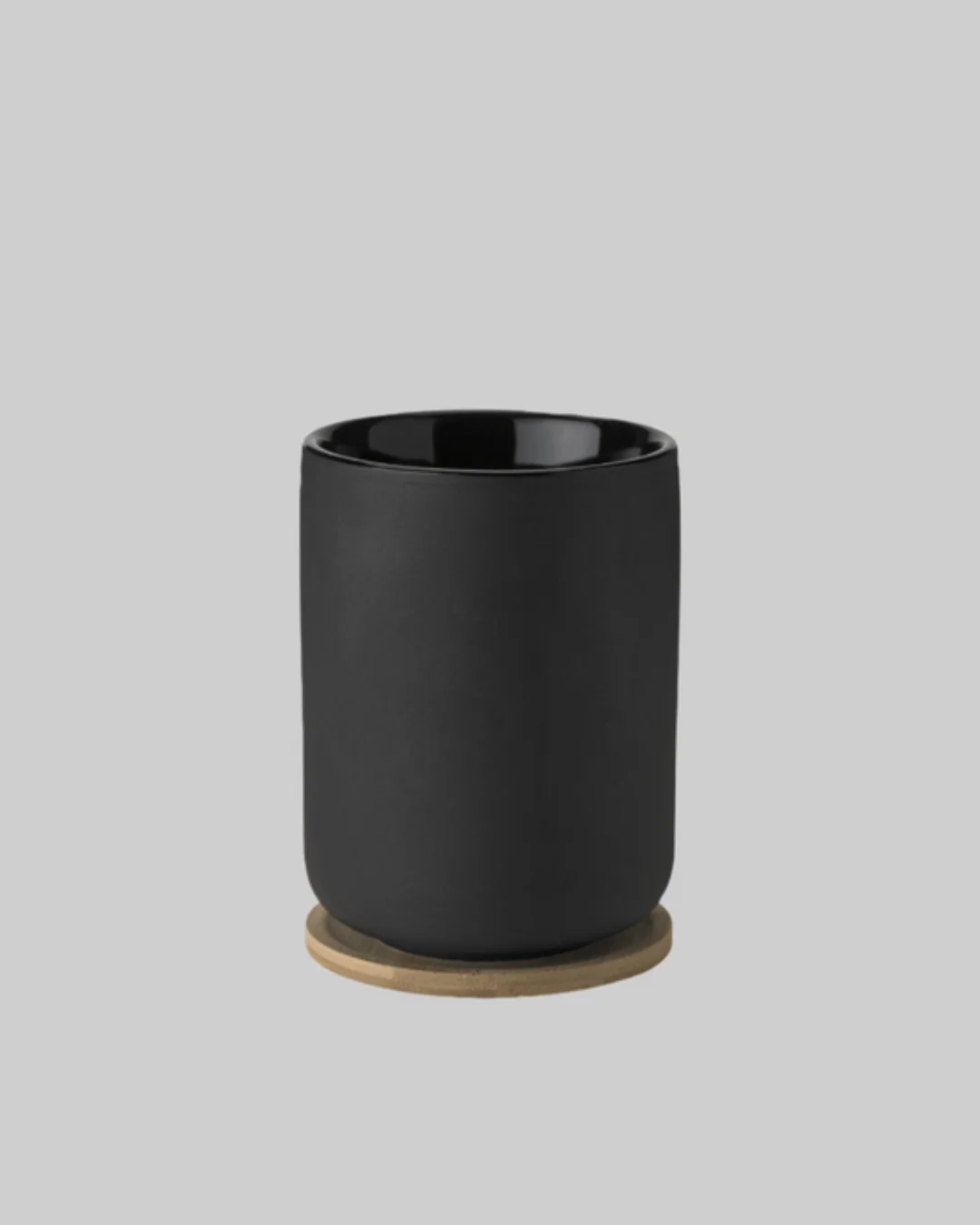 Nordic Matte Black Mug w/ Coaster - Image 4