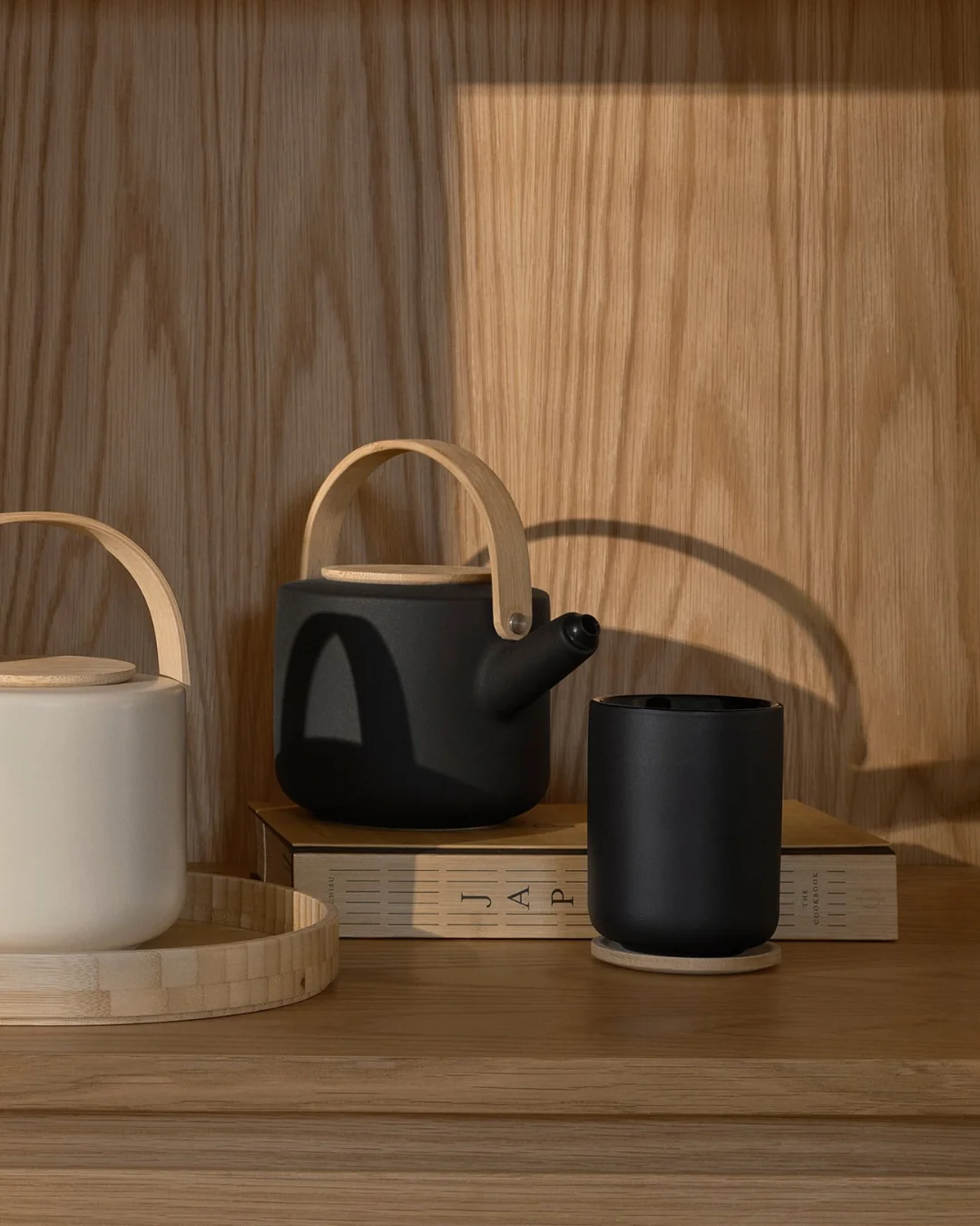 Nordic Matte Black Mug w/ Coaster - Image 5