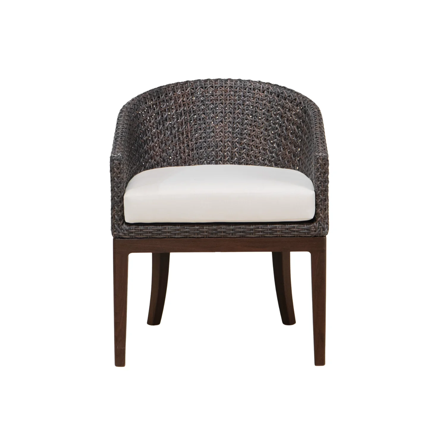 Nottingham Espresso Wicker Dining Chair - Image 4