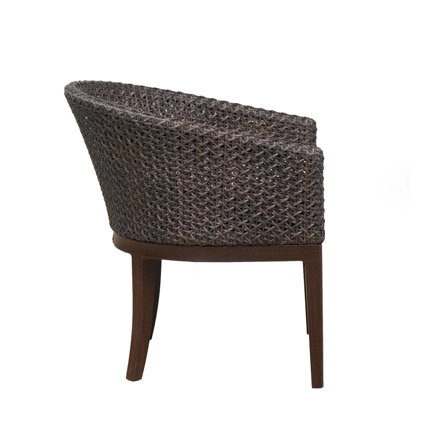 Nottingham Espresso Wicker Dining Chair - Image 5