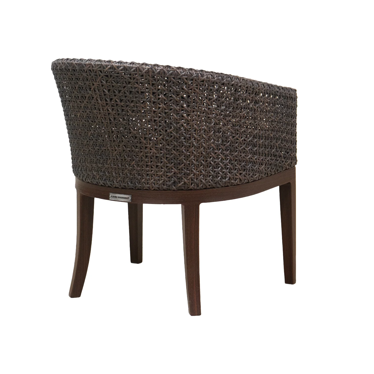 Nottingham Espresso Wicker Dining Chair - Image 6