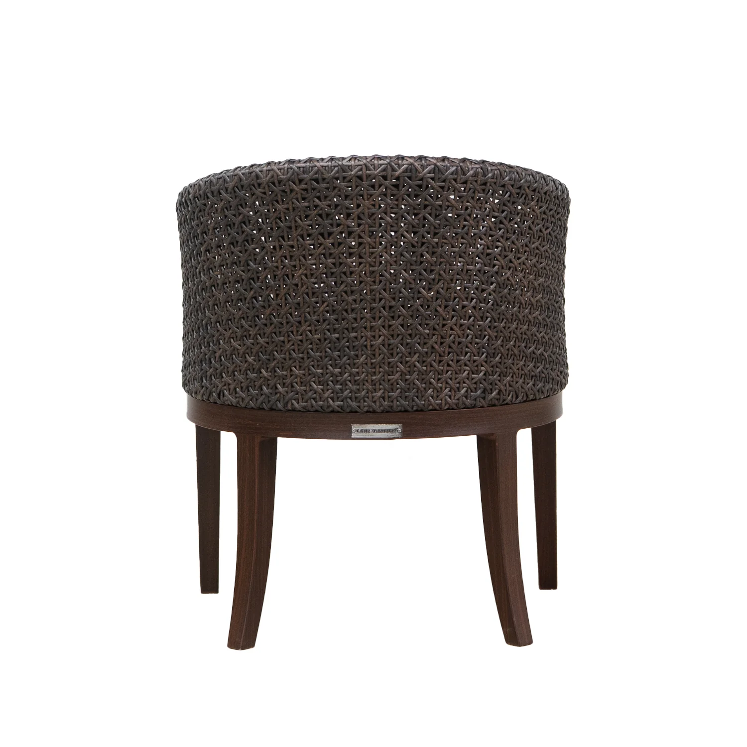 Nottingham Espresso Wicker Dining Chair - Image 7