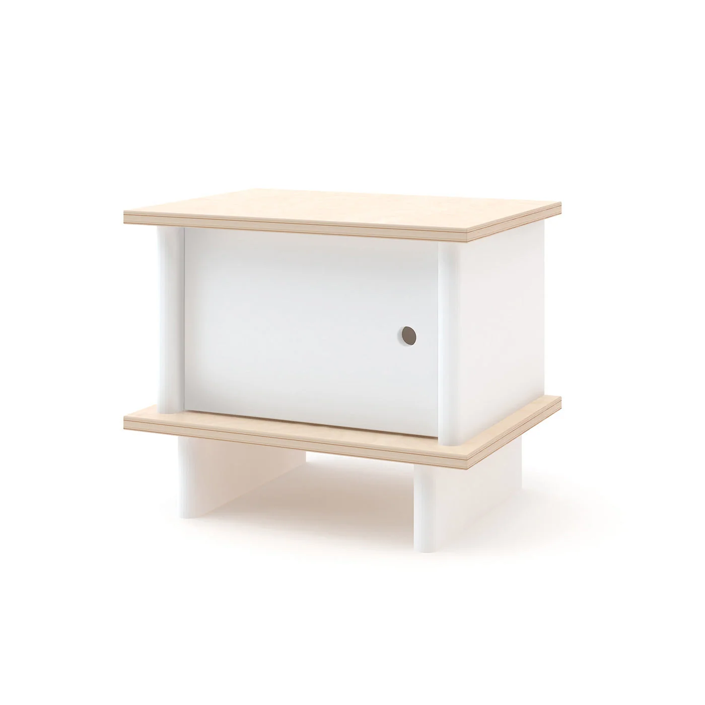 Oeuf Kids ML White/Birch Nightstand - Image 4