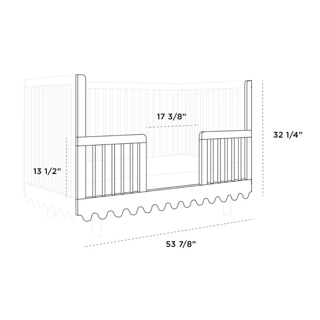 Oeuf Moss Birch Crib Conversion Kit - Image 2