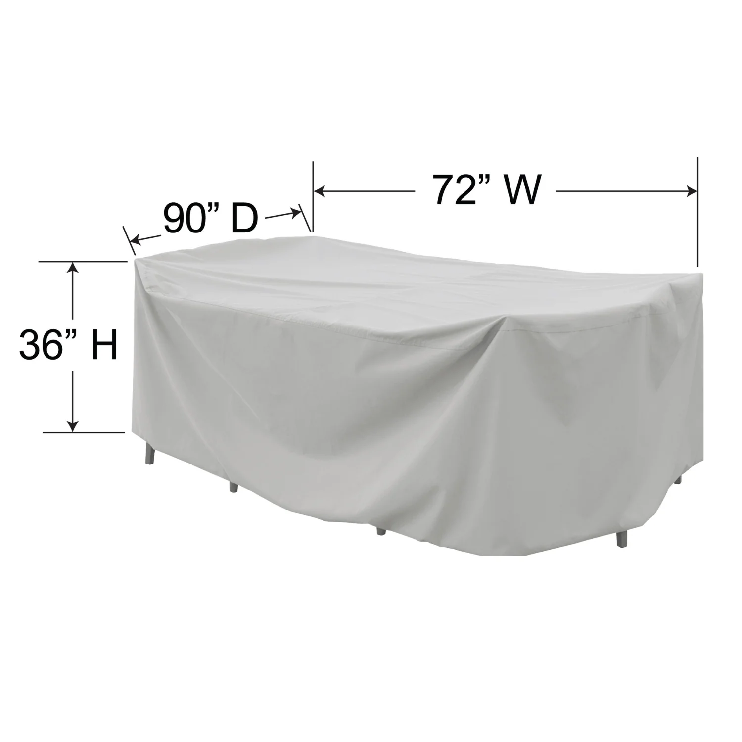 Outdoor Oval/Rectangular Dining Table & Chairs Cover - Image 4