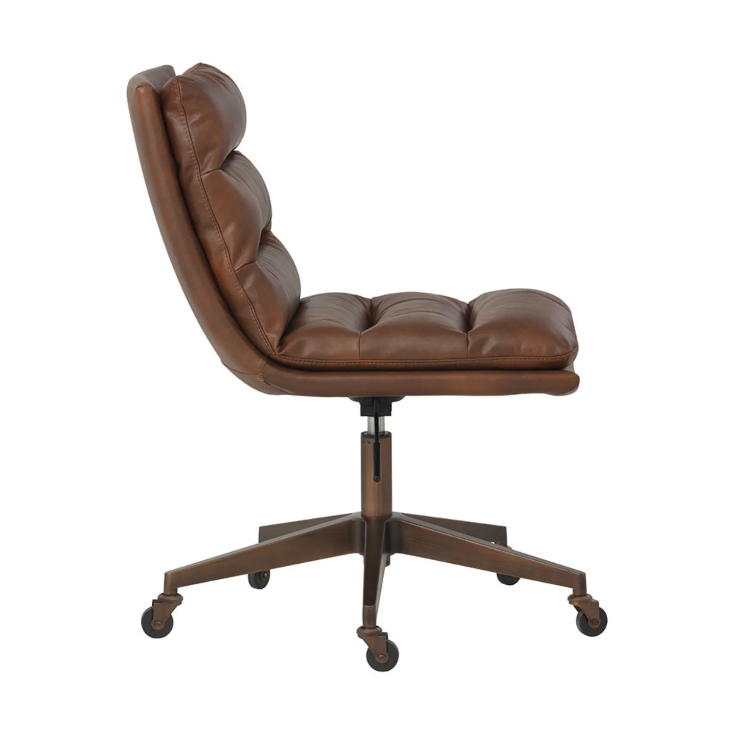 Bravo Padded Office Chair - Cognac - Image 7