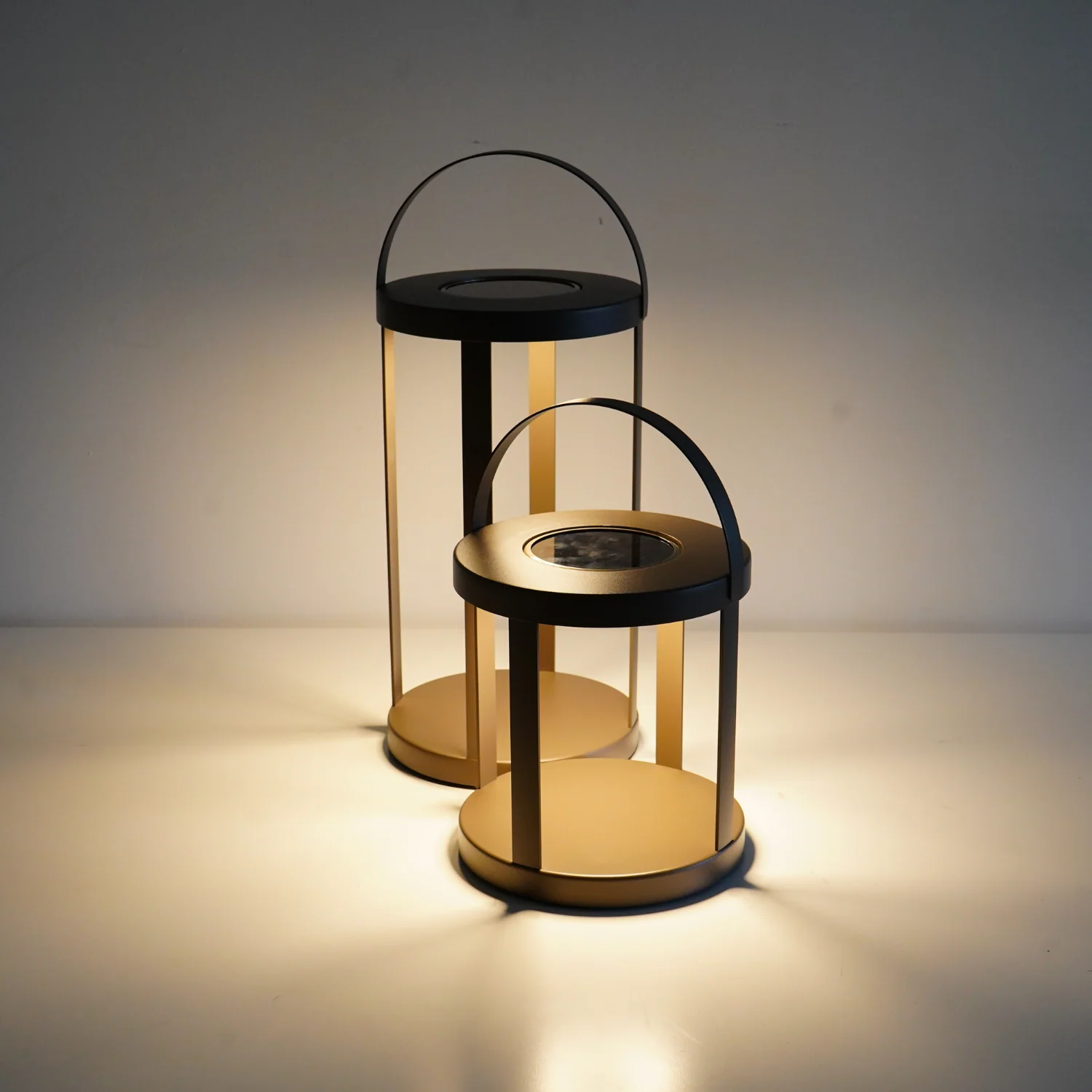 Pillar Solar Lantern - Mood Taupe - Image 7