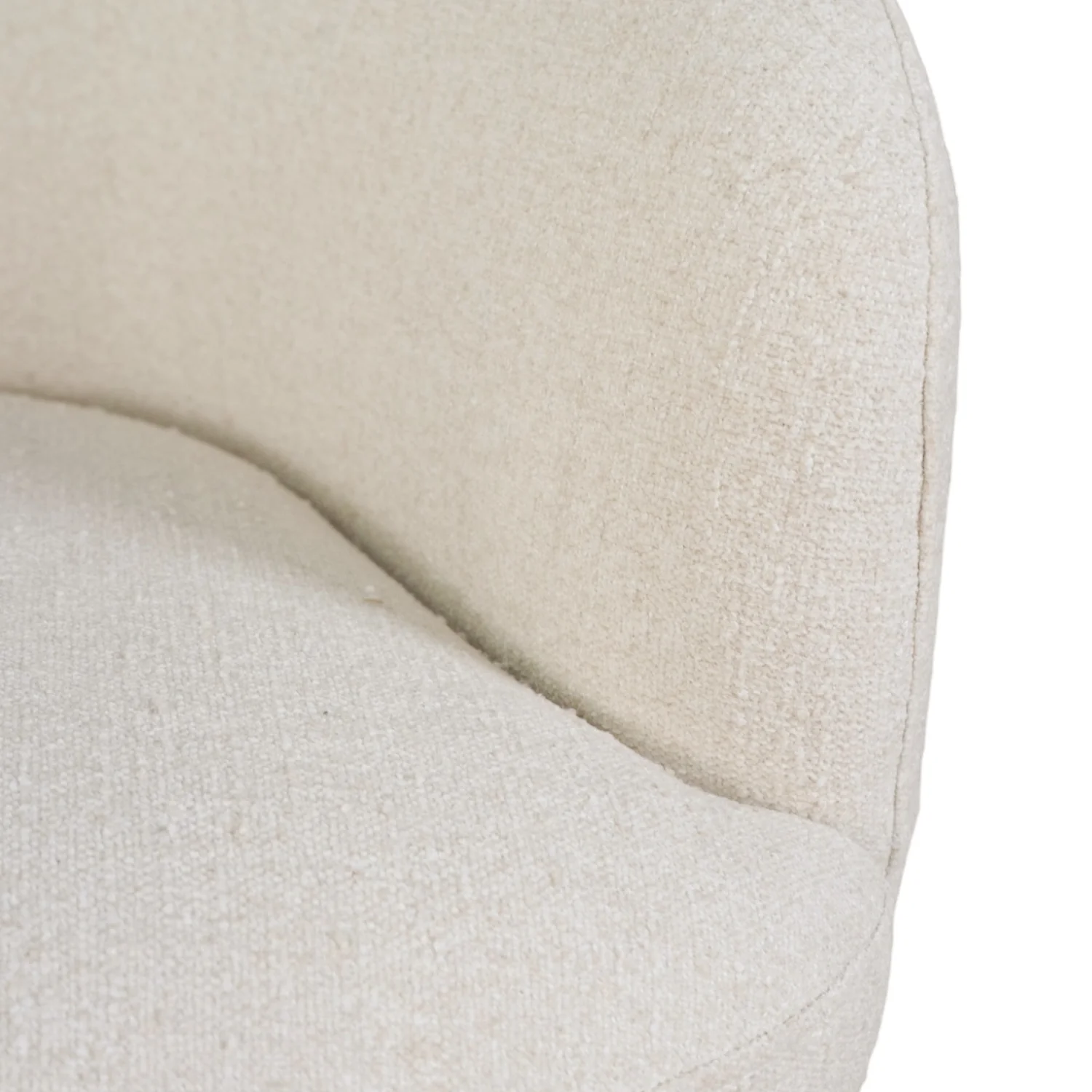 Pod Swivel Lounge Chair - Mellow Ivory - Image 9