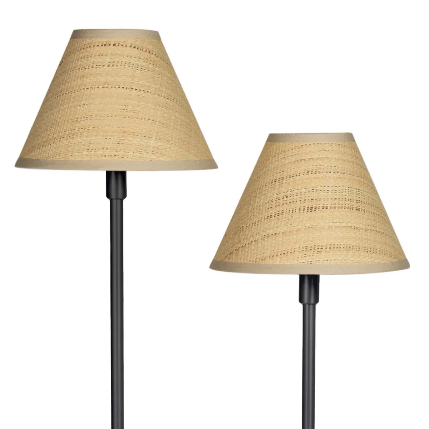 Polly Double Arm Table Lamp - Black - Image 3