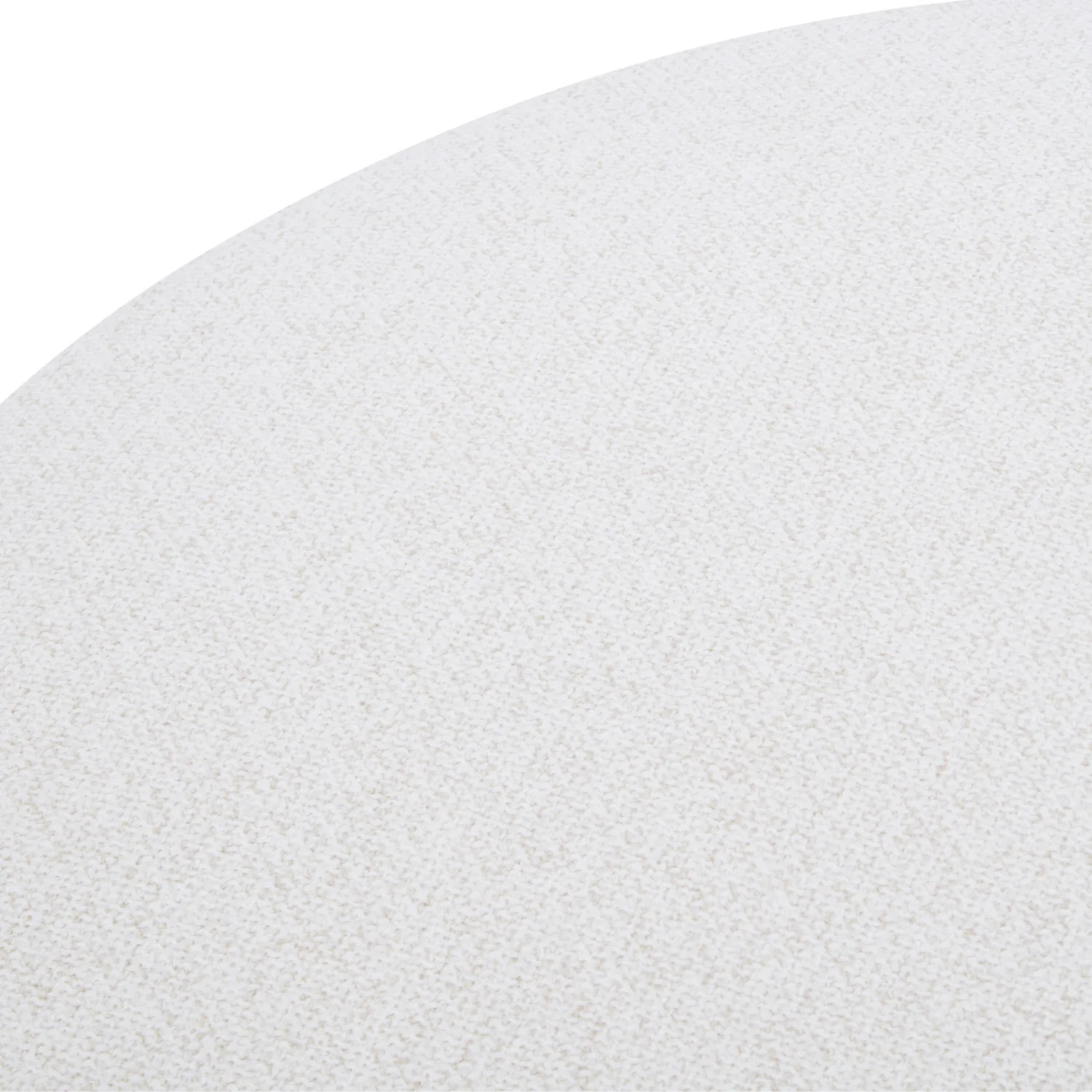 Porter Ottoman w/ Natural Wood Base - Linen Weave - Image 5