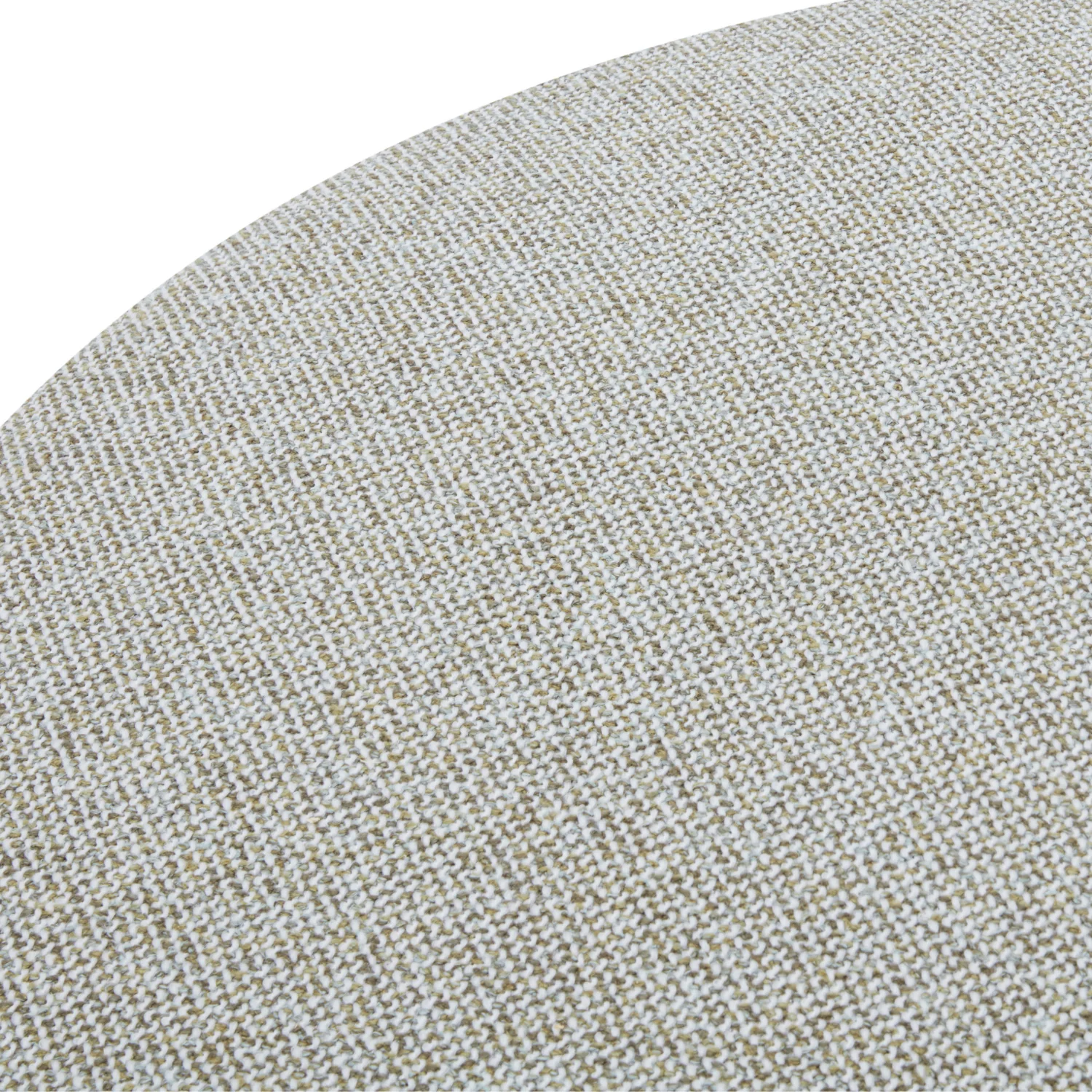 Porter Ottoman w/ Natural Wood Base - Moss Weave - Image 5