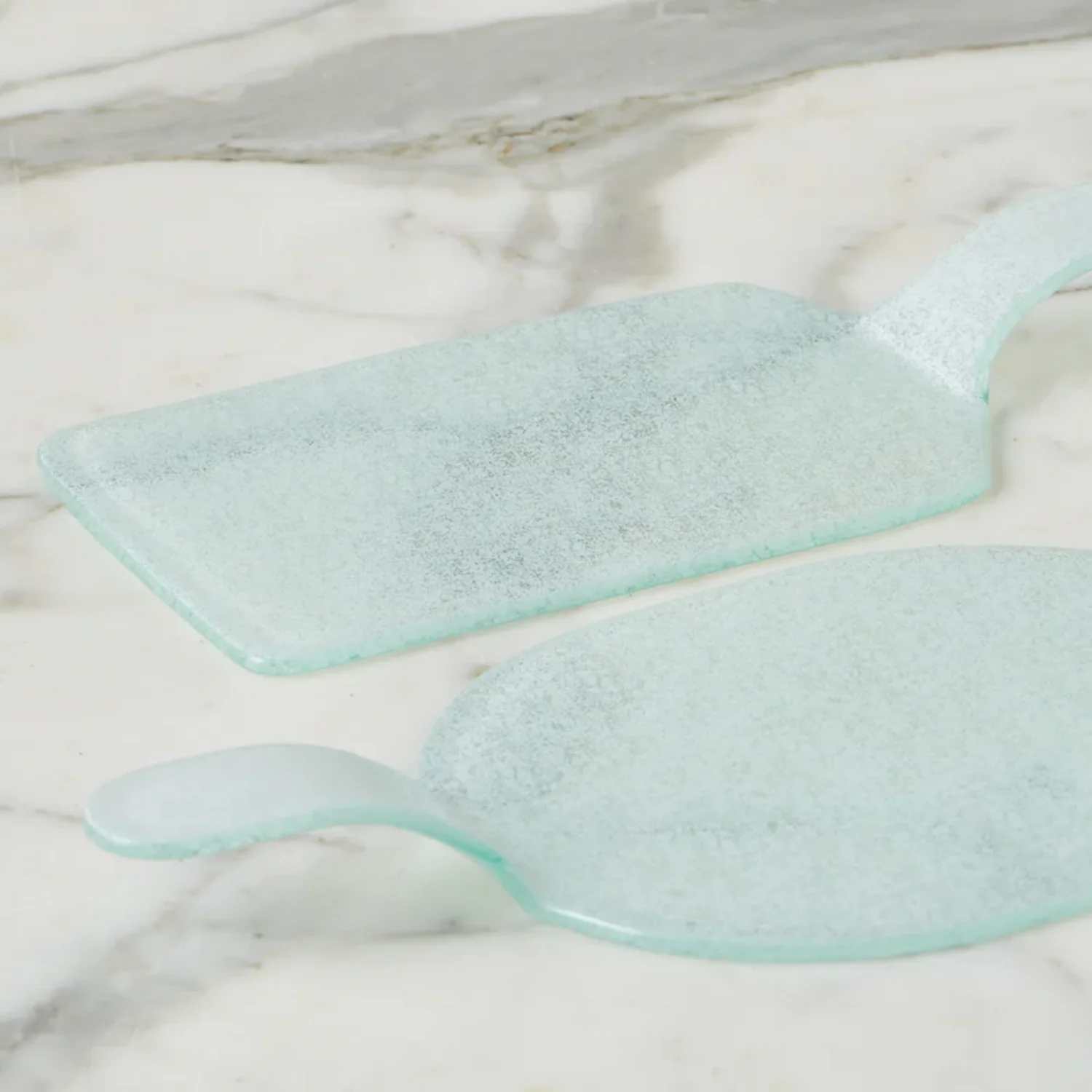 Recycled Glass Rectangular Serving Tray - Image 6