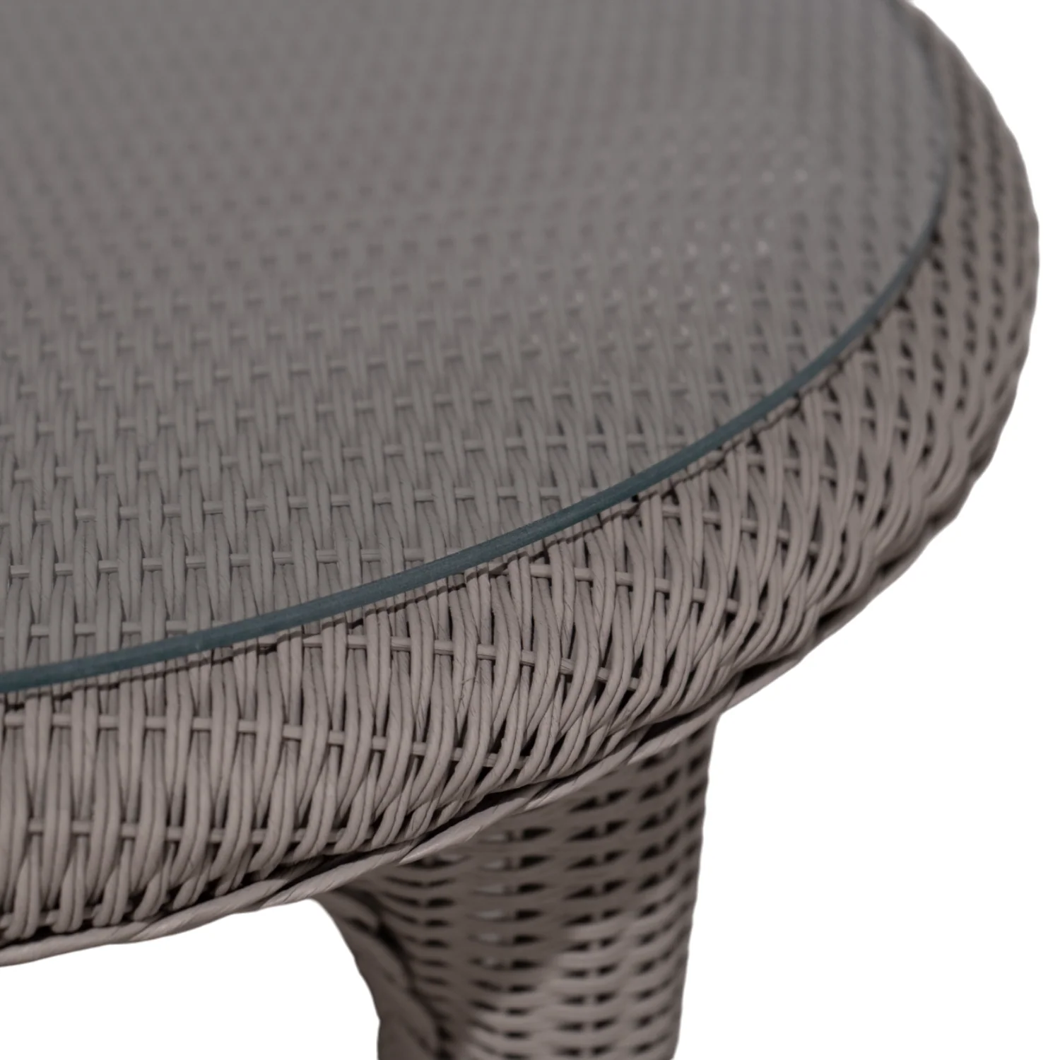 Lloyd Flanders Reflections Round End Table - Image 3