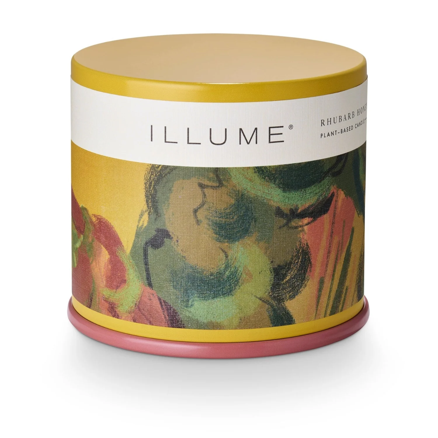 Rhubarb Honey 11.8oz Tin Candle - Image 3